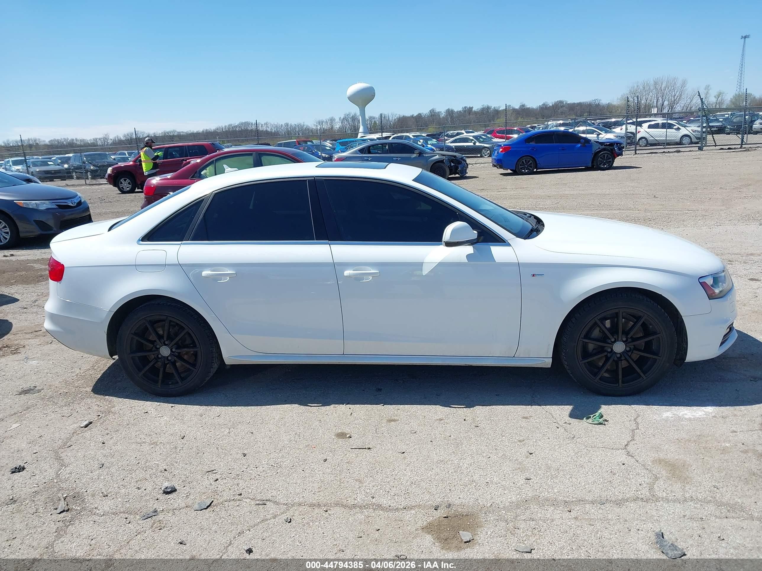 2015 Audi A4 2.0t Premium White vin: WAUHFAFL2FN014497