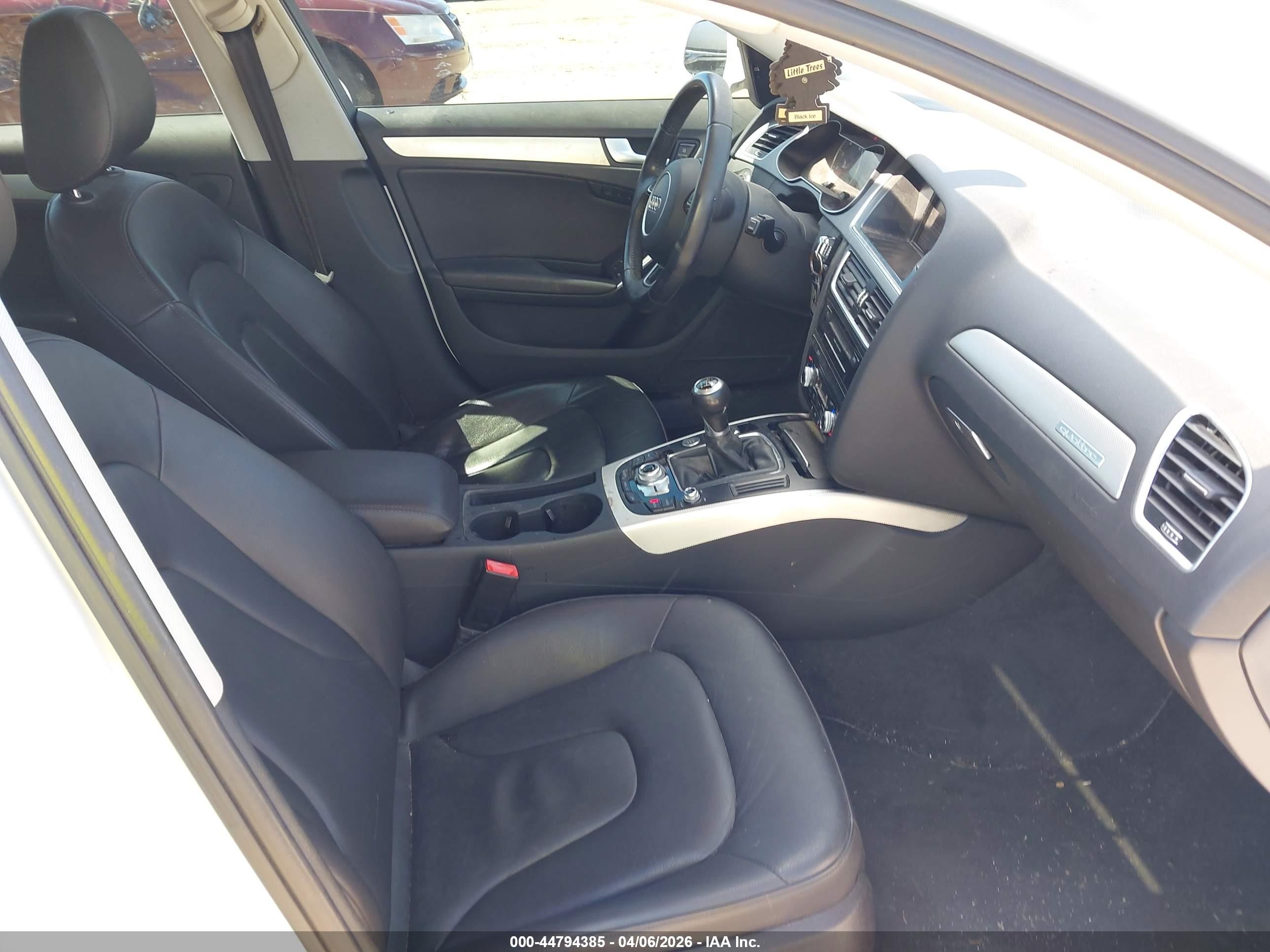 2015 Audi A4 2.0t Premium White vin: WAUHFAFL2FN014497