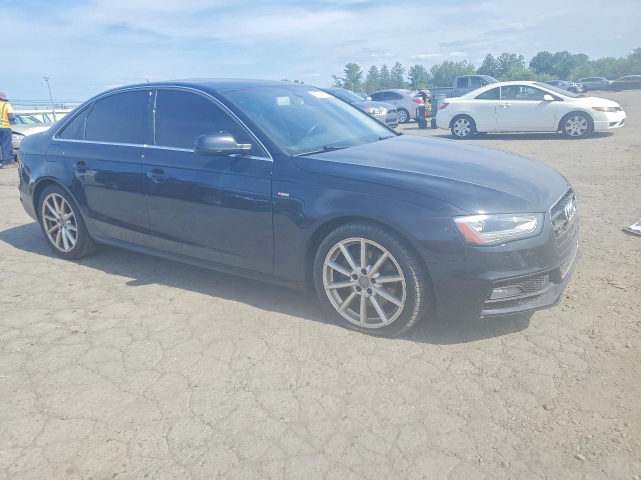 2015 Audi A4 Premium Plus Black vin: WAUHFAFL3FN008983