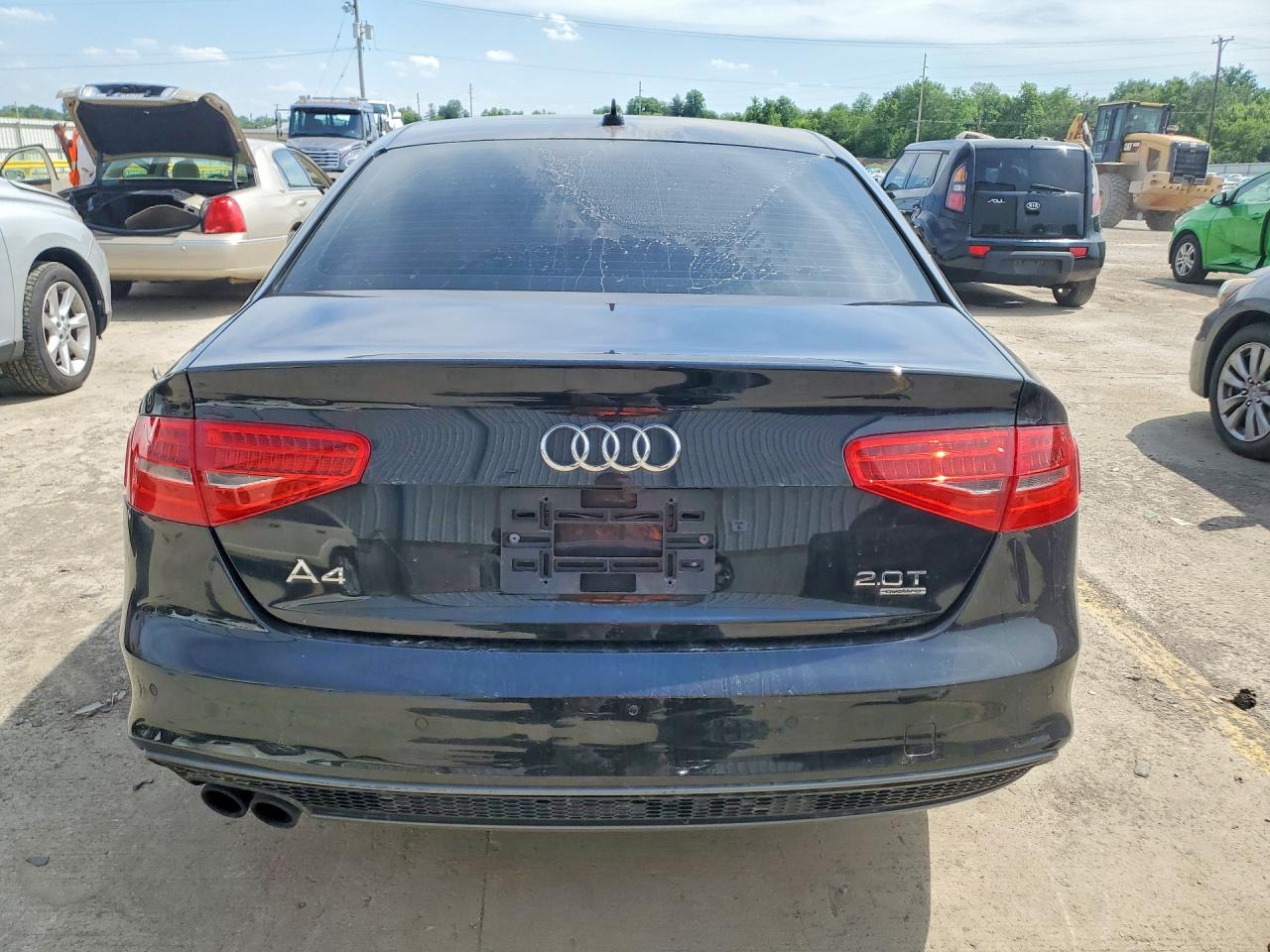 2015 Audi A4 Premium Plus Черный vin: WAUHFAFL5FN001467