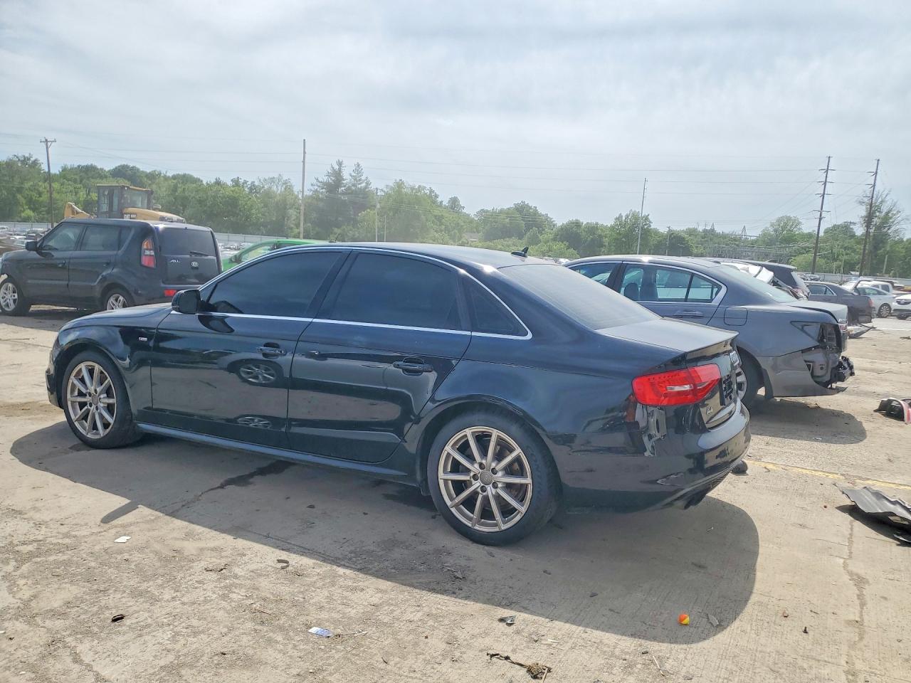 2015 Audi A4 Premium Plus Черный vin: WAUHFAFL5FN001467