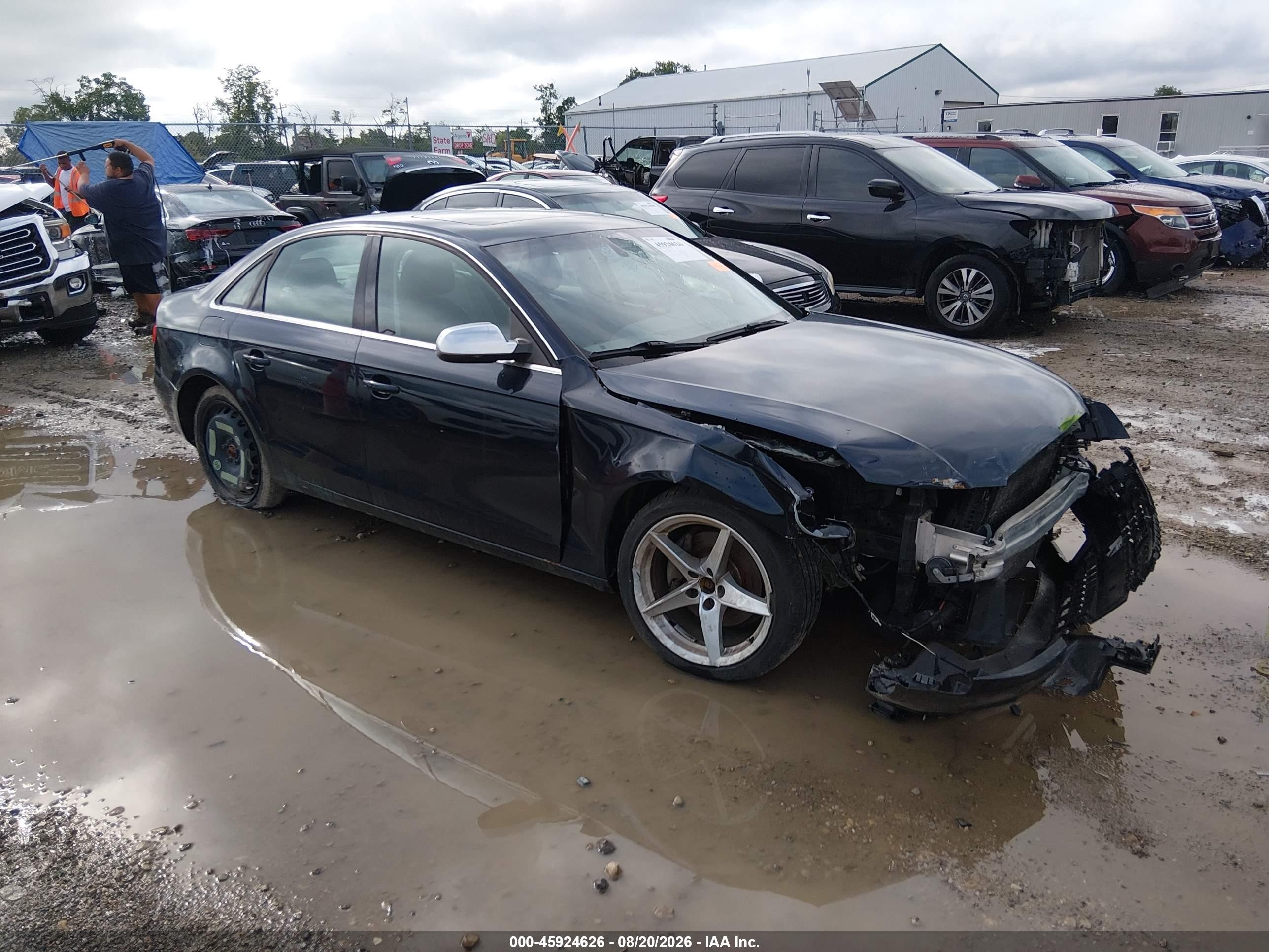 2011 Audi A4 2.0t Premium Blue vin: WAUHFAFL6BN018854