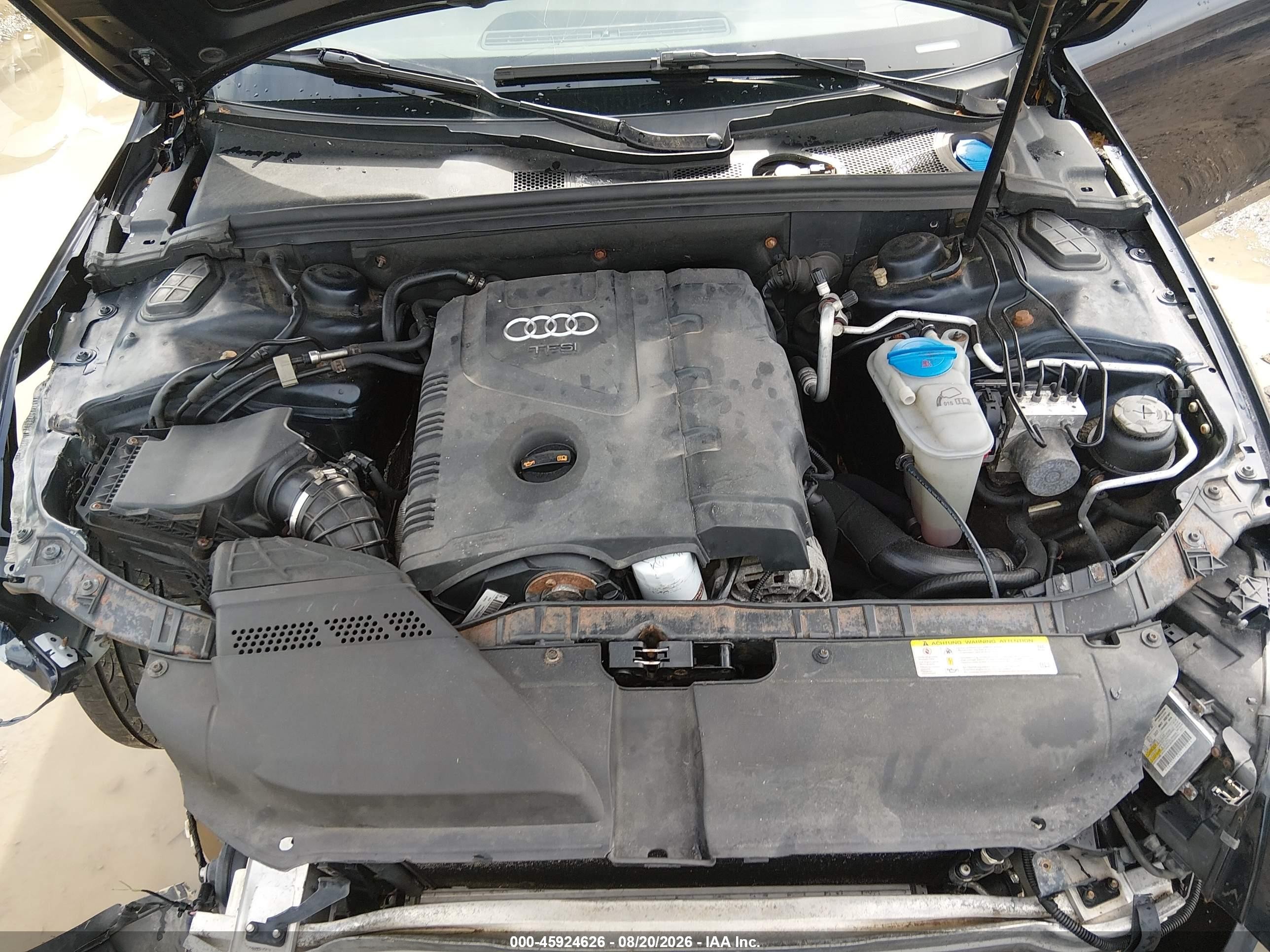 2011 Audi A4 2.0t Premium Синий vin: WAUHFAFL6BN018854