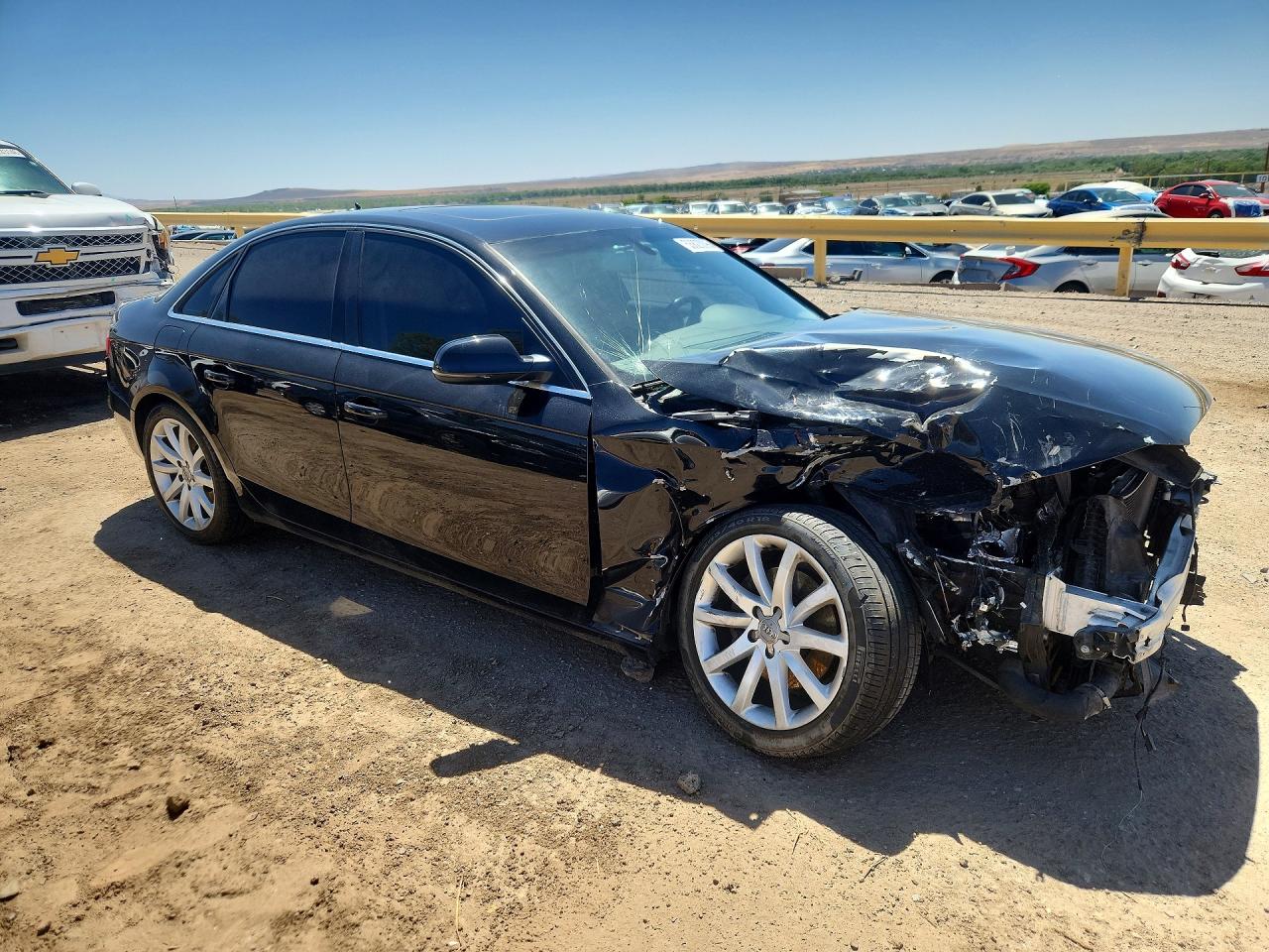 2013 Audi A4 Premium Plus Black vin: WAUHFAFL6DN016136