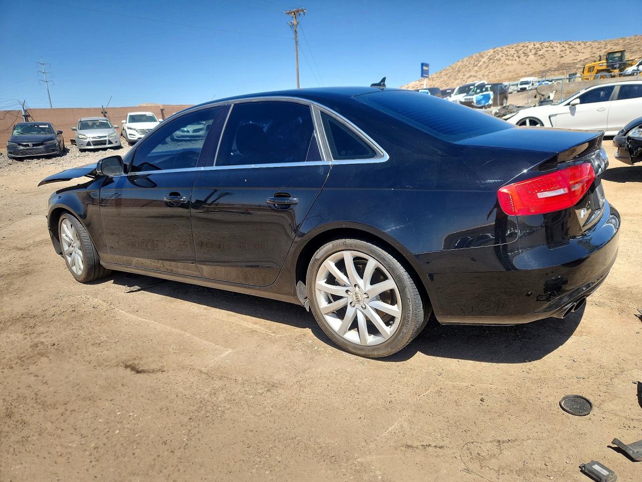 2013 Audi A4 Premium Plus Black vin: WAUHFAFL6DN016136