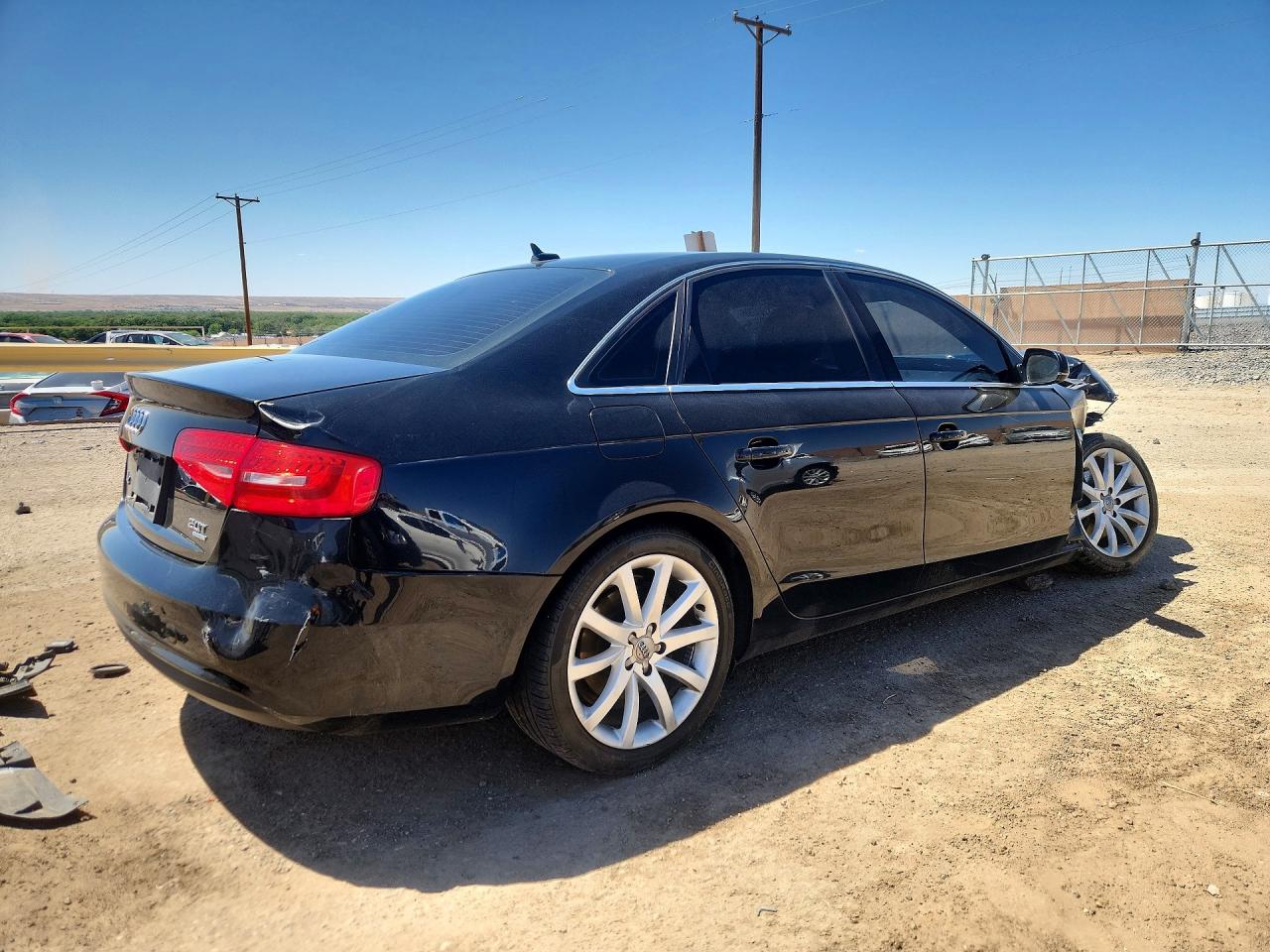 2013 Audi A4 Premium Plus Black vin: WAUHFAFL6DN016136