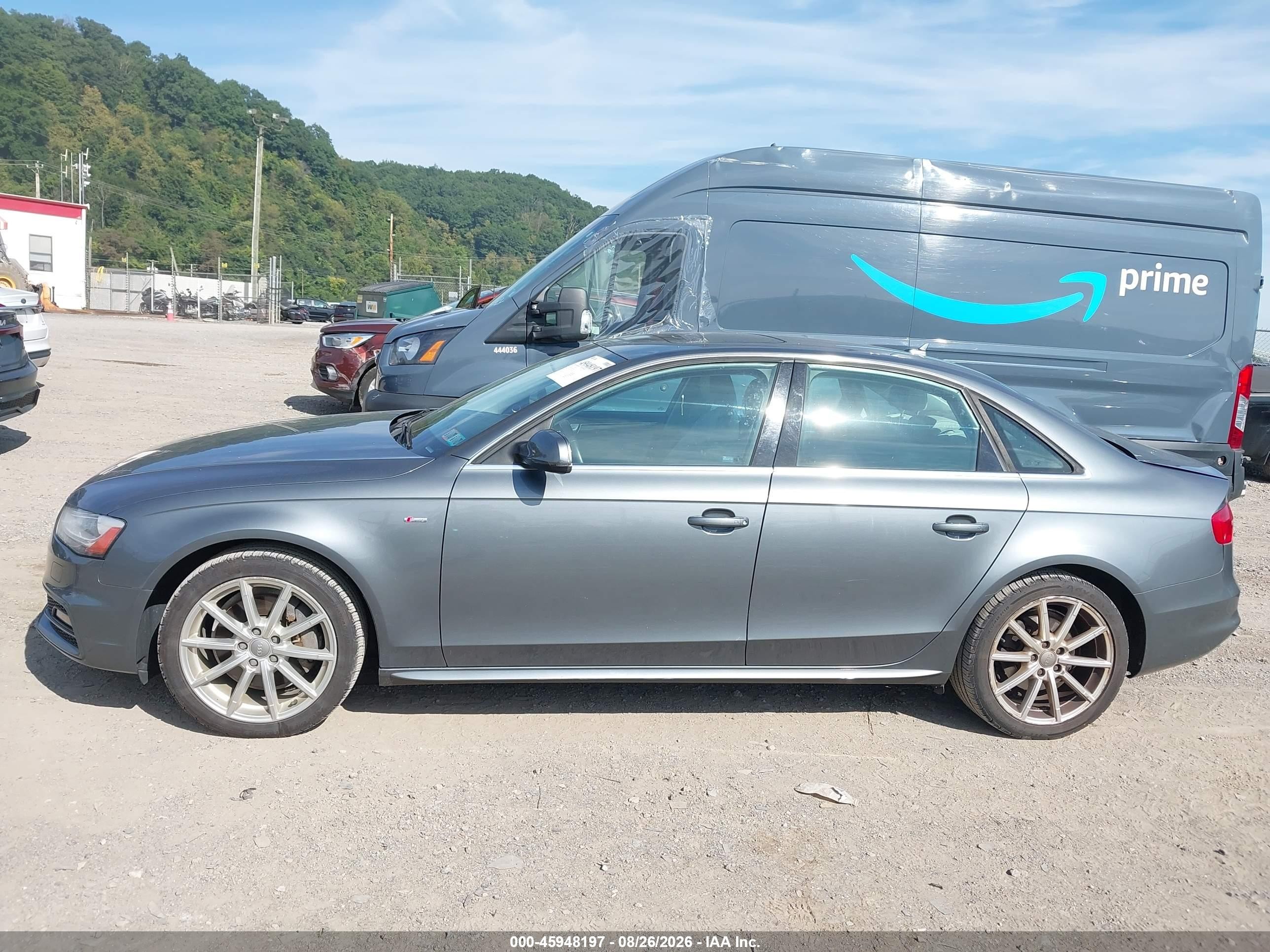 2014 Audi A4 2.0t Premium Gray vin: WAUHFAFL7EN017202