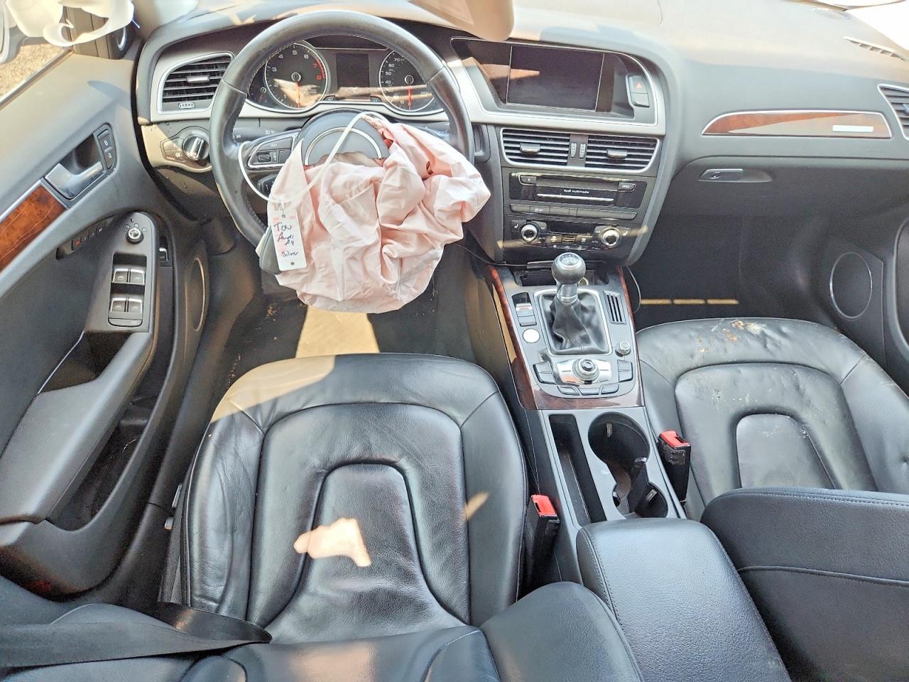 2015 Audi A4 Premium Plus Silver vin: WAUHFAFL7FN004189