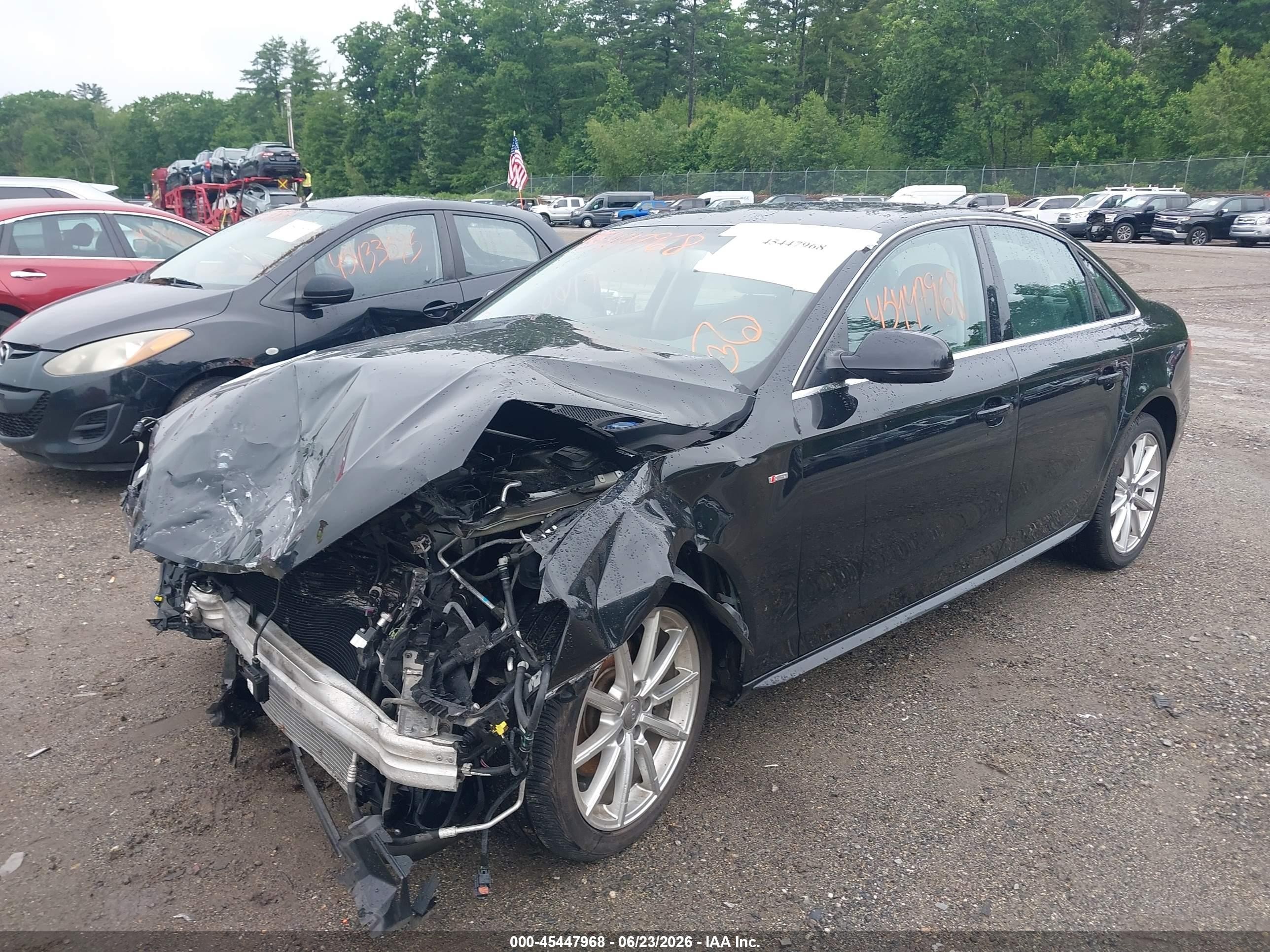 2015 Audi A4 2.0t Premium Black vin: WAUHFAFL8FN038657