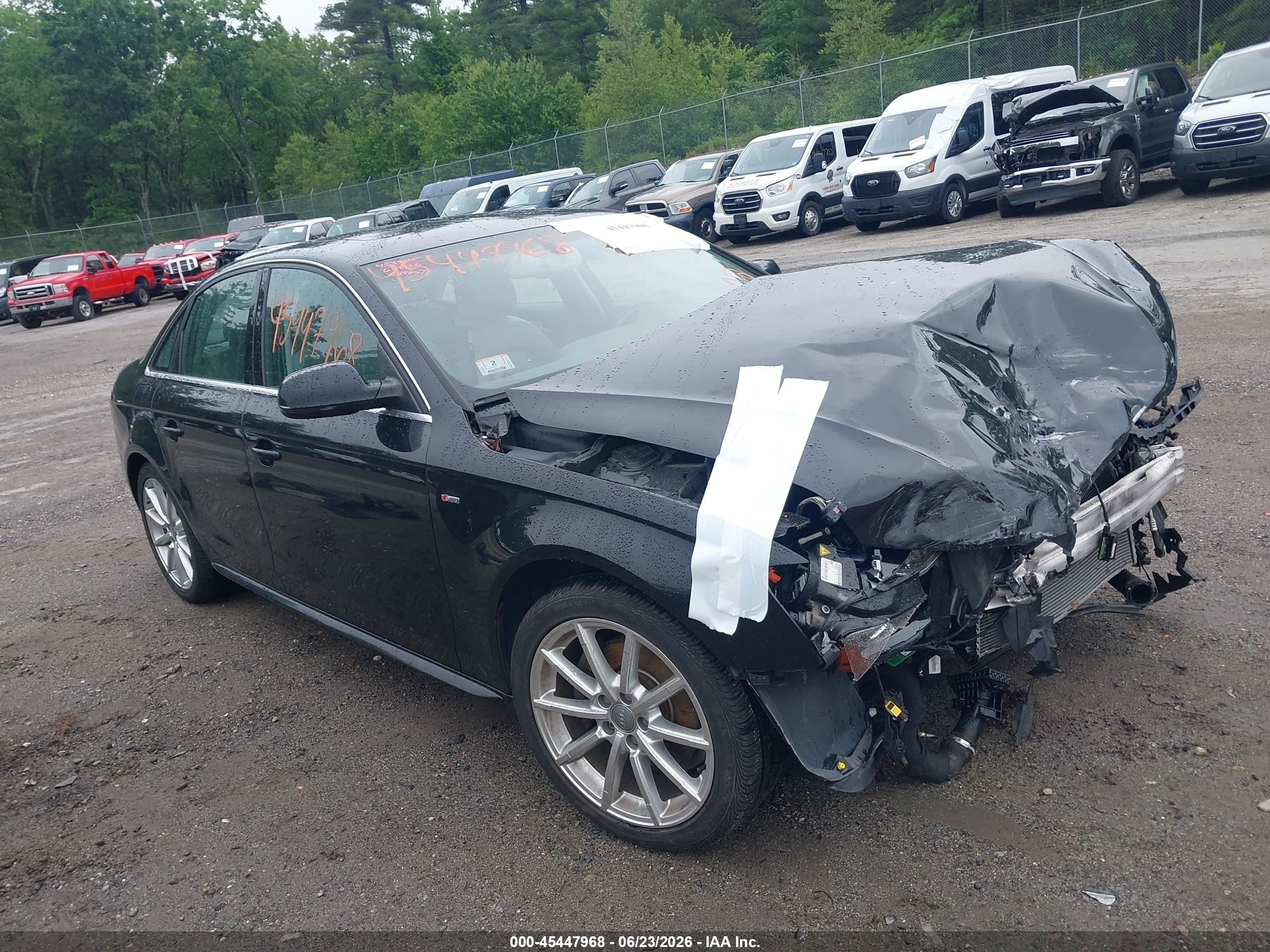 2015 Audi A4 2.0t Premium Black vin: WAUHFAFL8FN038657
