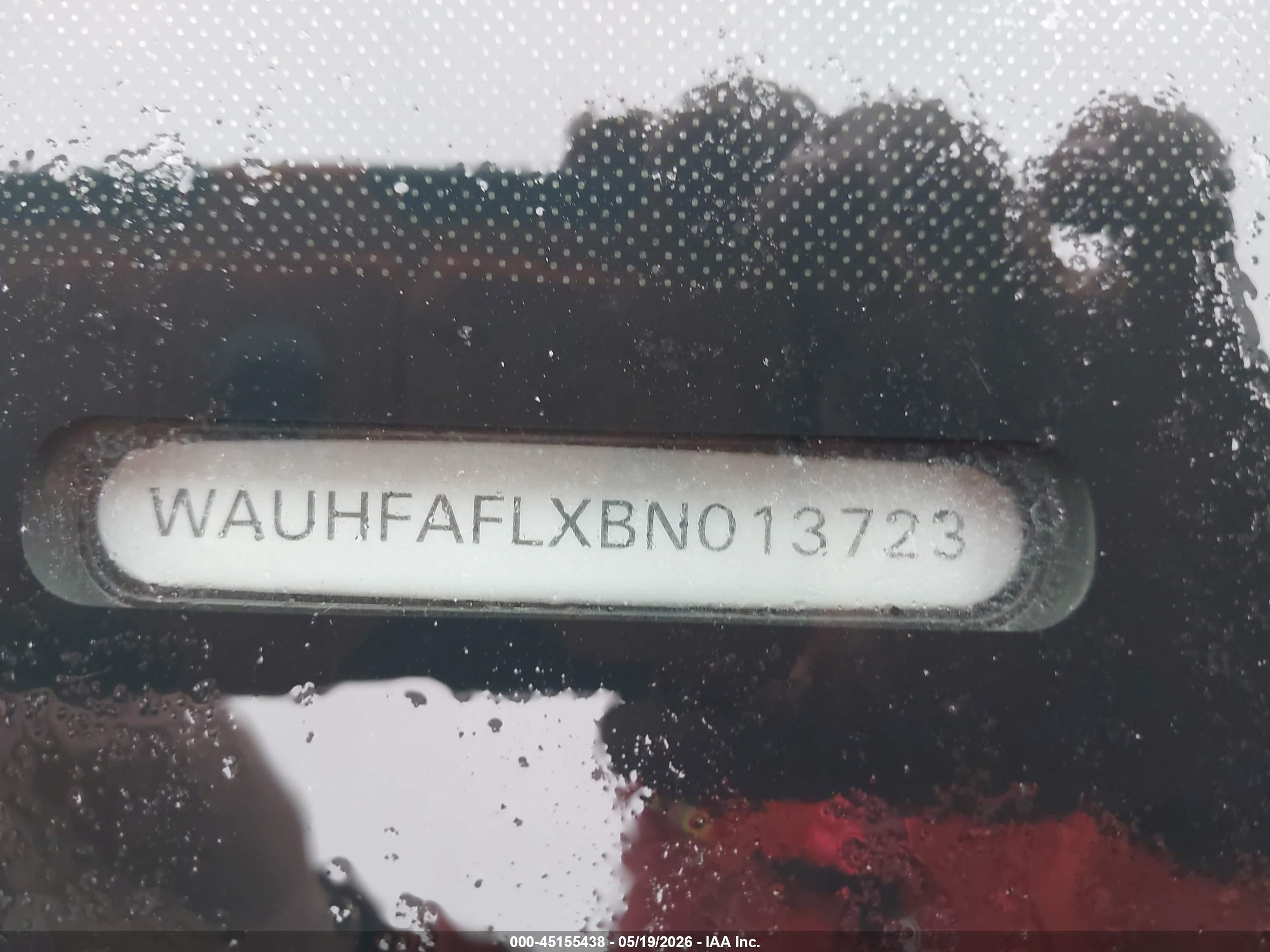 2011 Audi A4 2.0t Premium Black vin: WAUHFAFLXBN013723