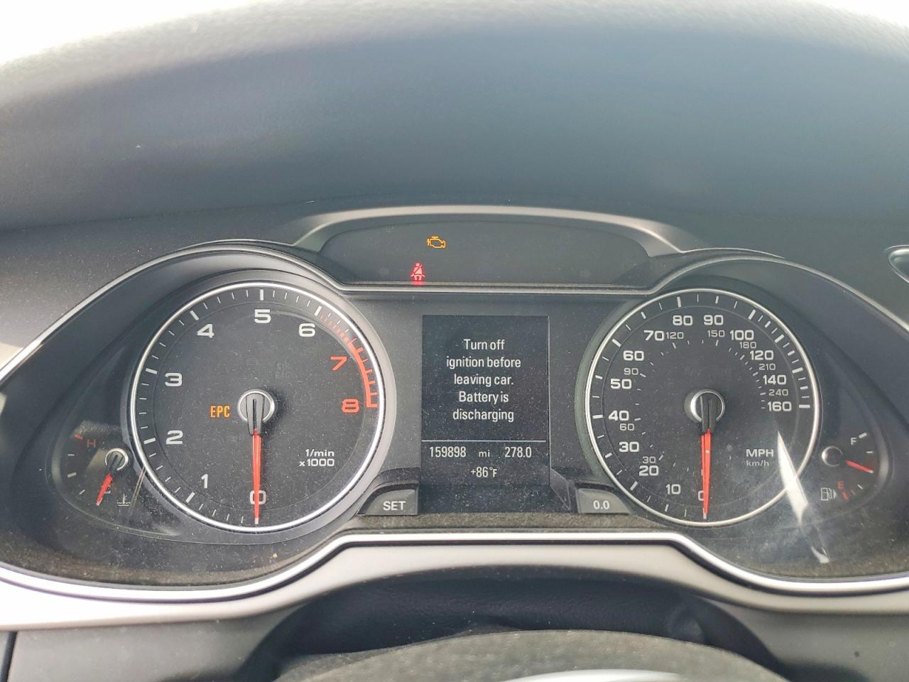 2014 Audi A4 Premium Plus White vin: WAUHFAFLXEA040741