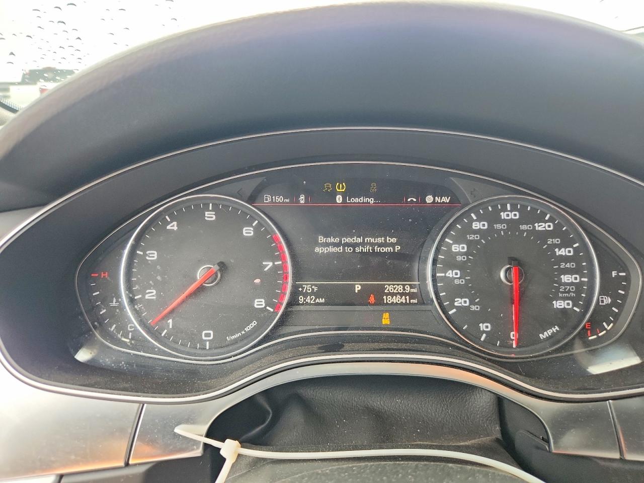 2012 Audi A6 Prestige White vin: WAUHGAFC0CN034305