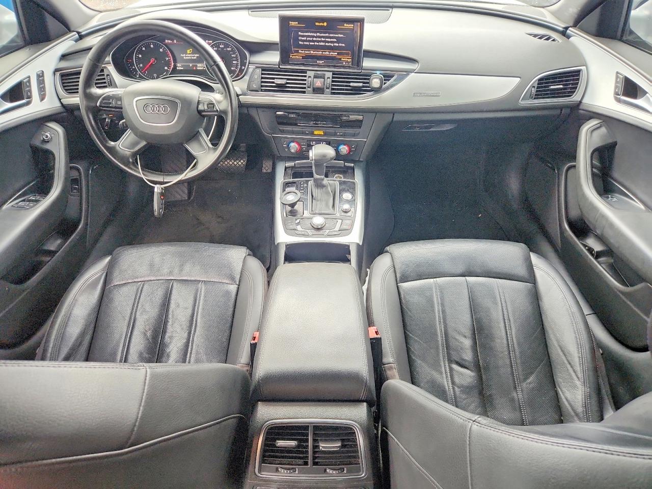 2012 Audi A6 Prestige White vin: WAUHGAFC0CN034305