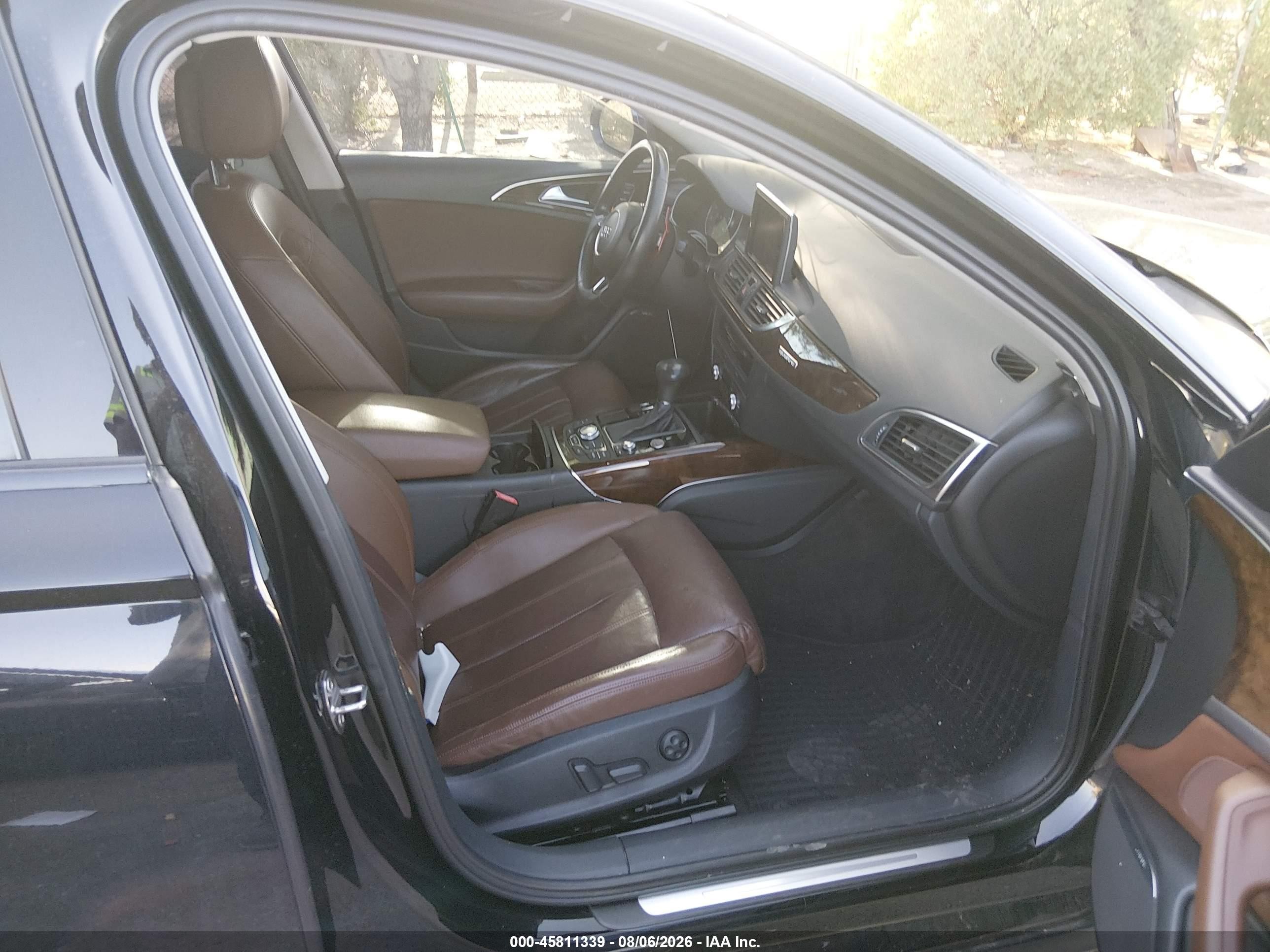 2012 Audi A6 3.0t Prestige Black vin: WAUHGAFC0CN161958