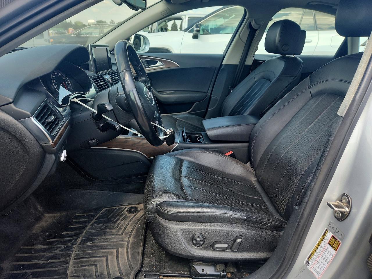 2013 Audi A6 Prestige Silver vin: WAUHGAFC0DN015075