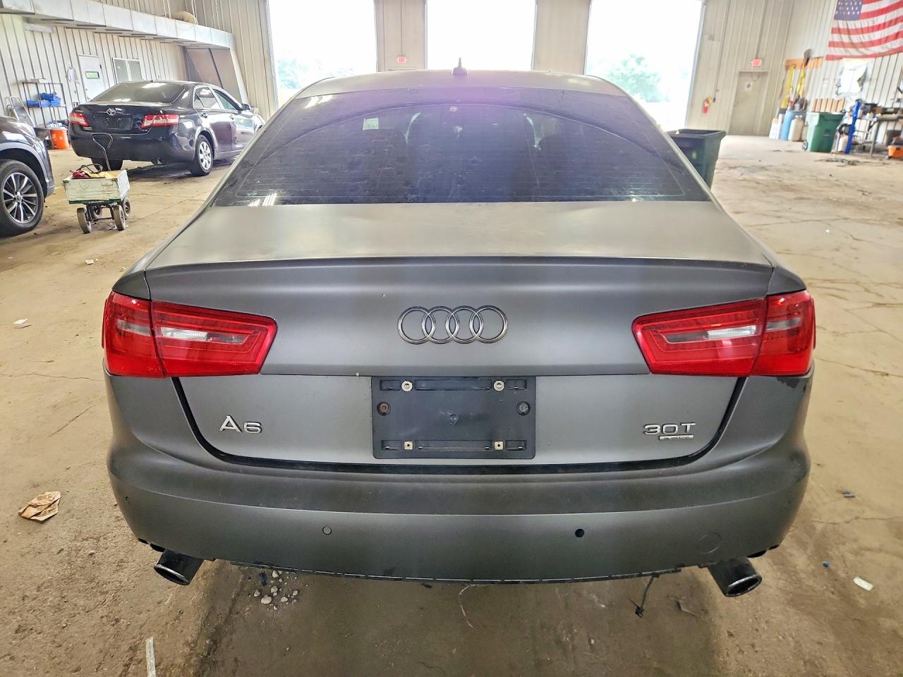2014 Audi A6 Prestige Gray vin: WAUHGAFC0EN081868