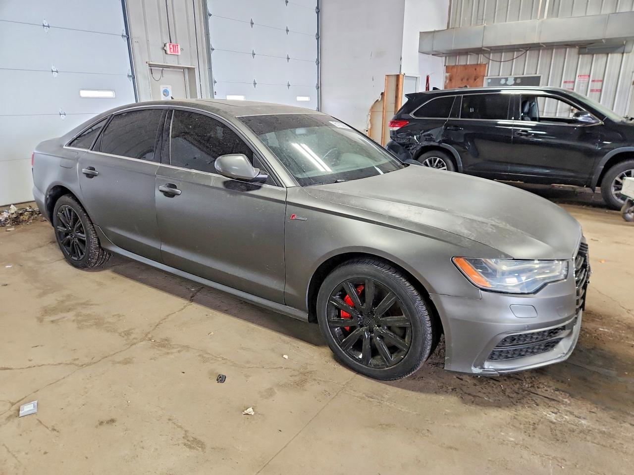 2014 Audi A6 Prestige Gray vin: WAUHGAFC0EN081868