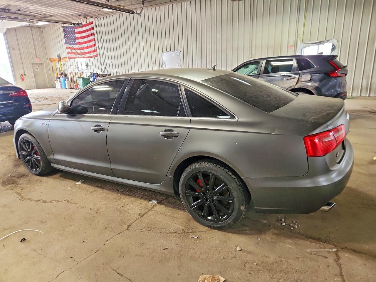 2014 Audi A6 Prestige Gray vin: WAUHGAFC0EN081868