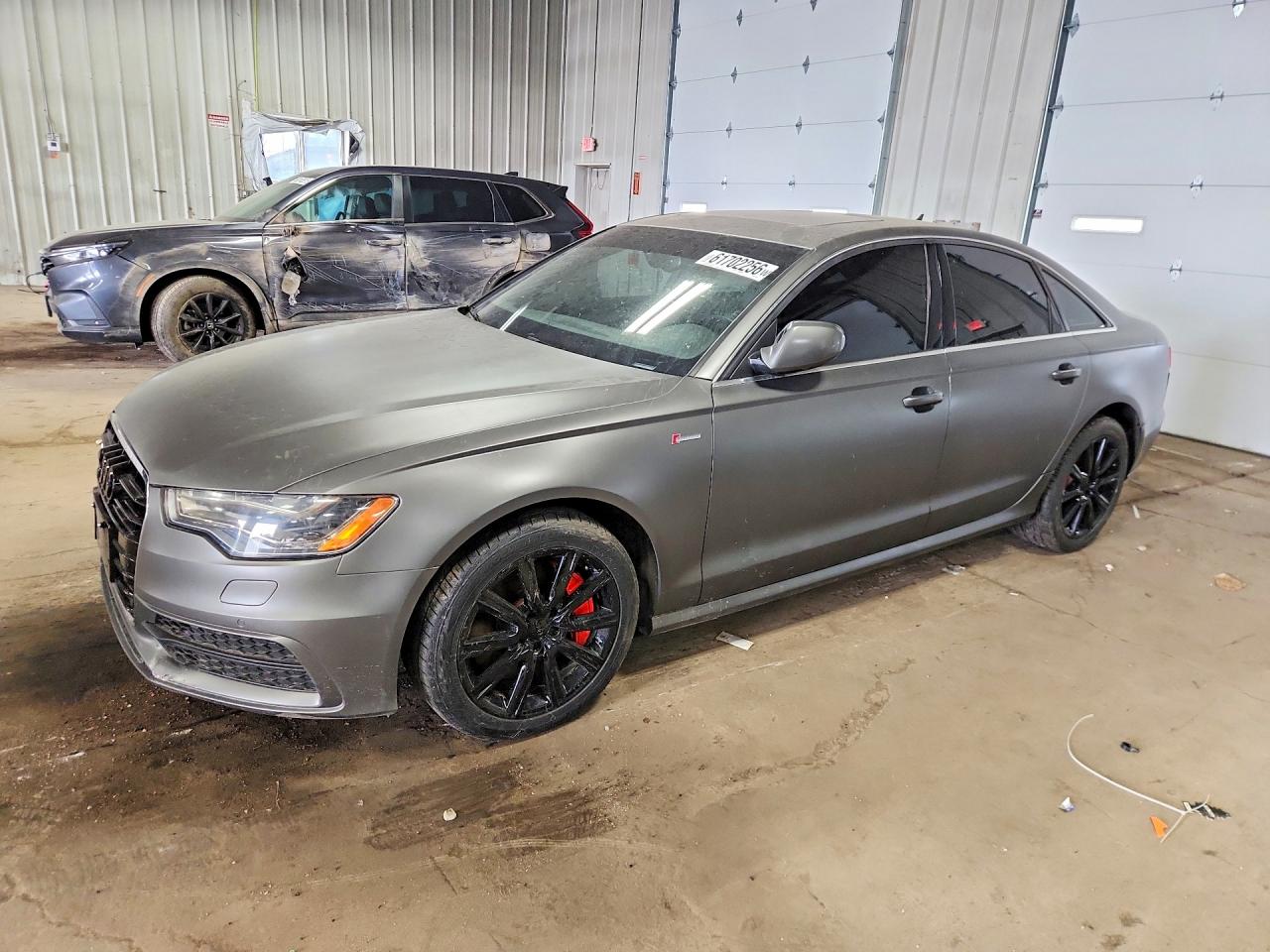 2014 Audi A6 Prestige Gray vin: WAUHGAFC0EN081868