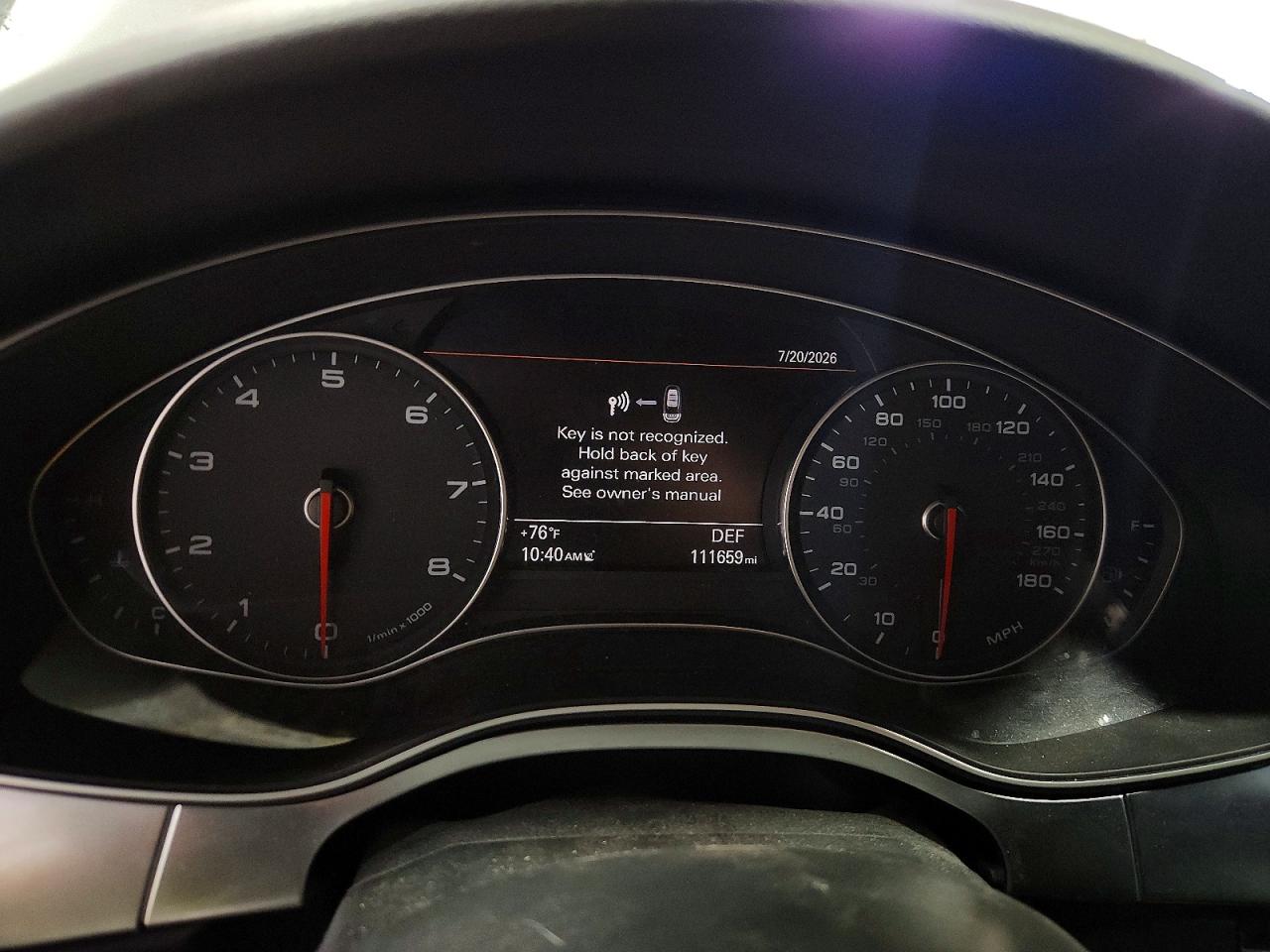 2014 Audi A6 Prestige Gray vin: WAUHGAFC0EN081868