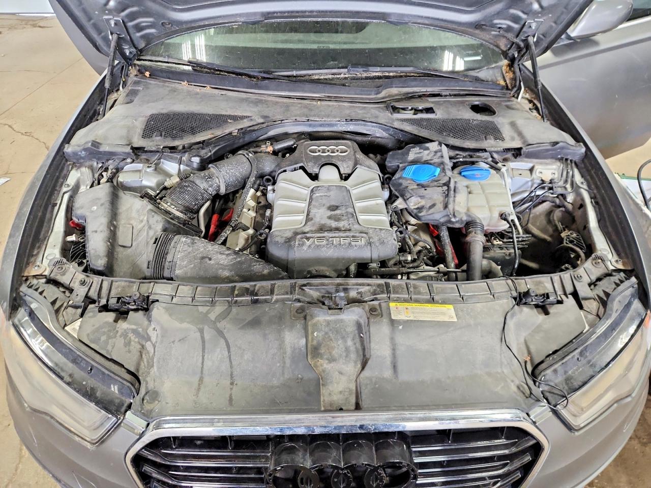 2014 Audi A6 Prestige Gray vin: WAUHGAFC0EN081868