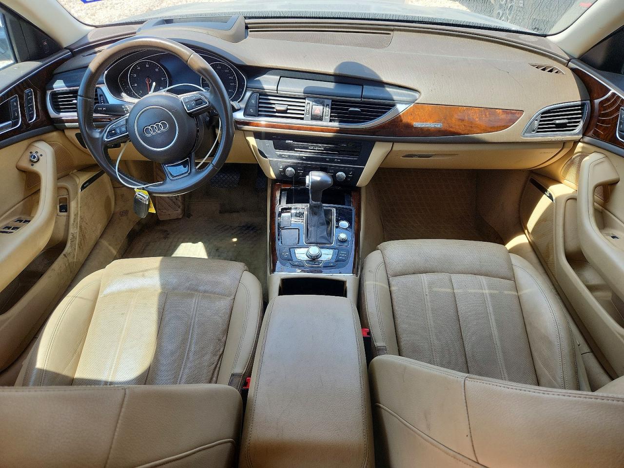 2015 Audi A6 Prestige Black vin: WAUHGAFC0FN025737