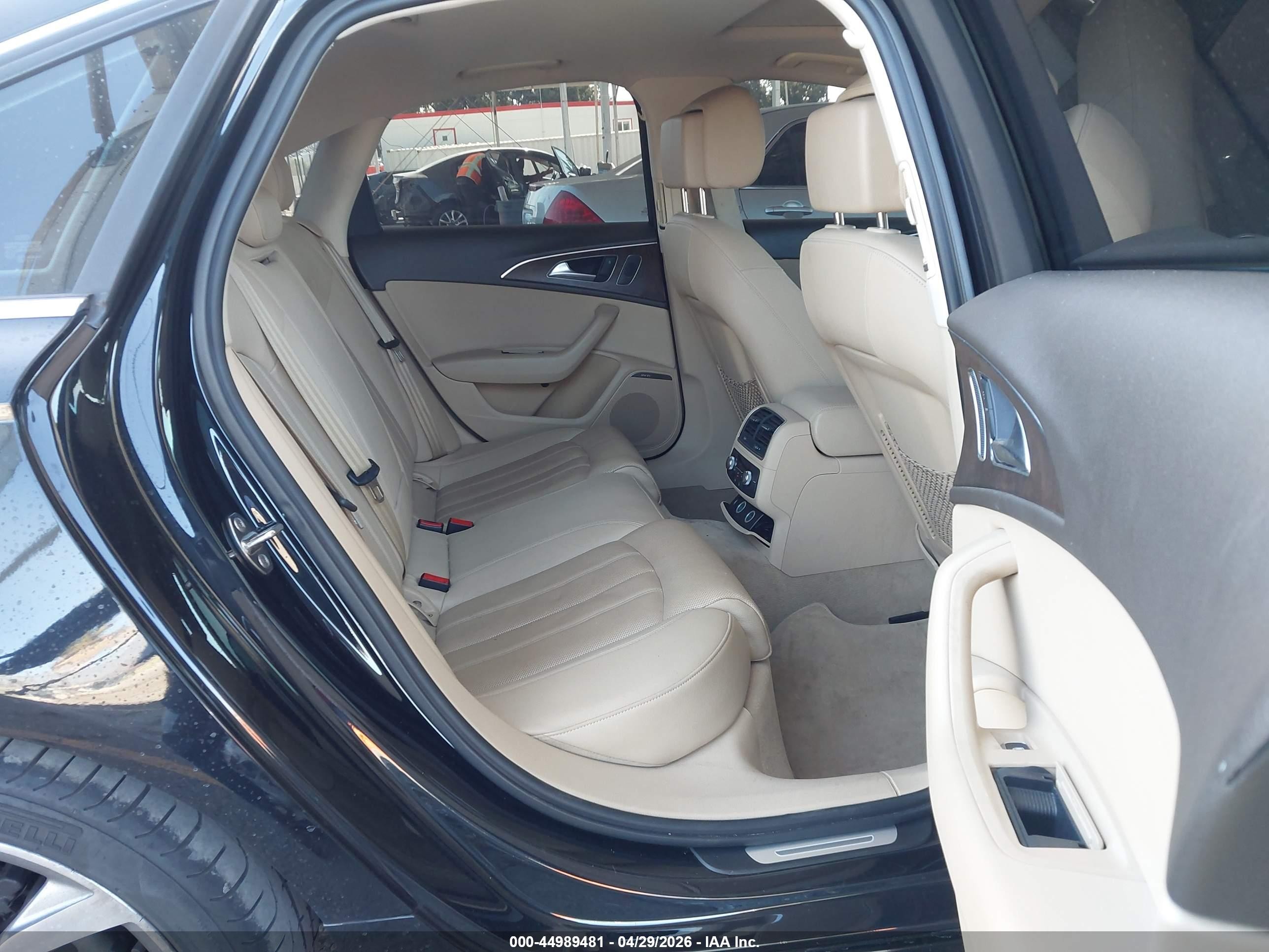 2012 Audi A6 3.0 Premium Black vin: WAUHGAFC1CN124966