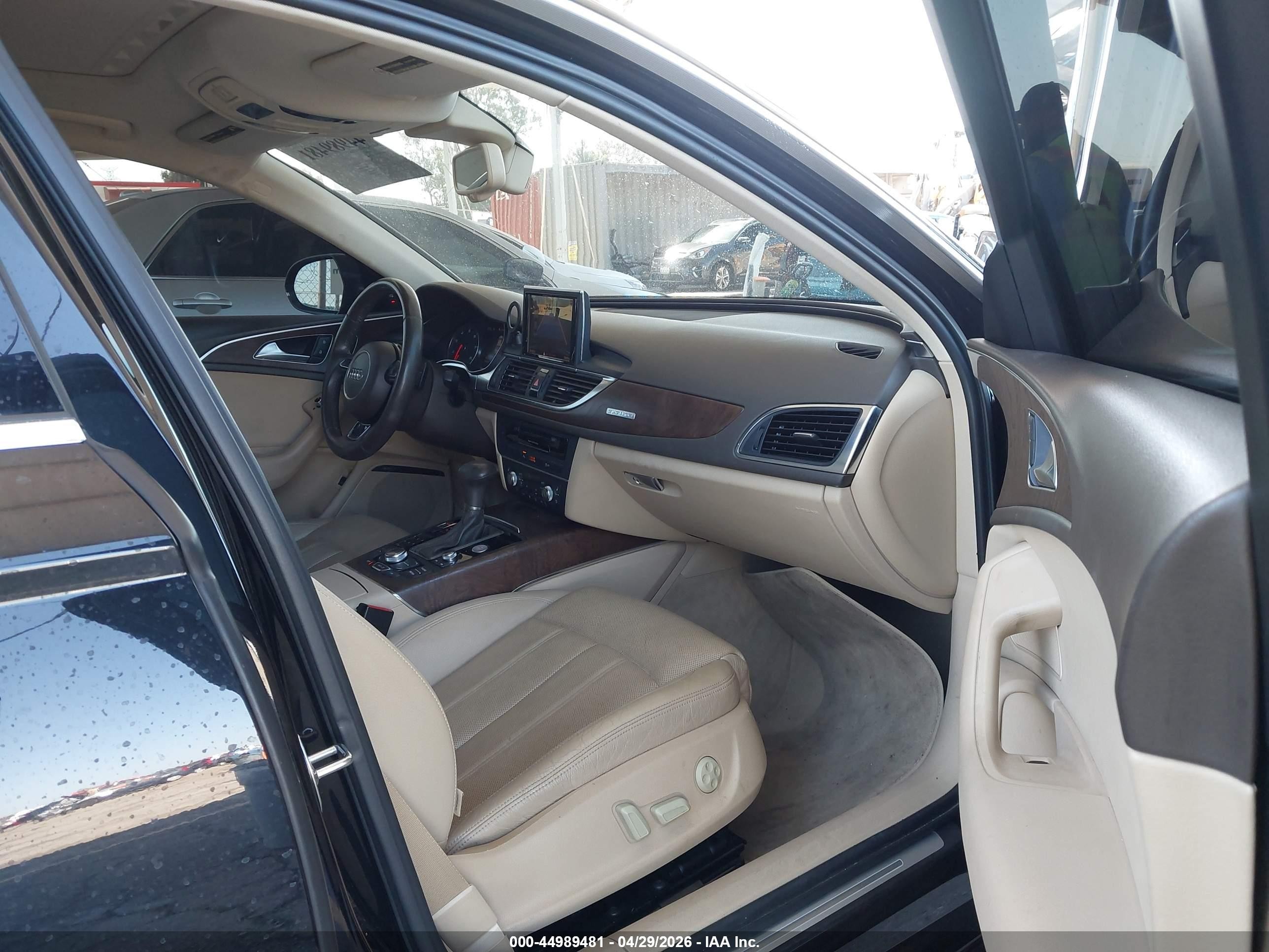 2012 Audi A6 3.0 Premium Black vin: WAUHGAFC1CN124966