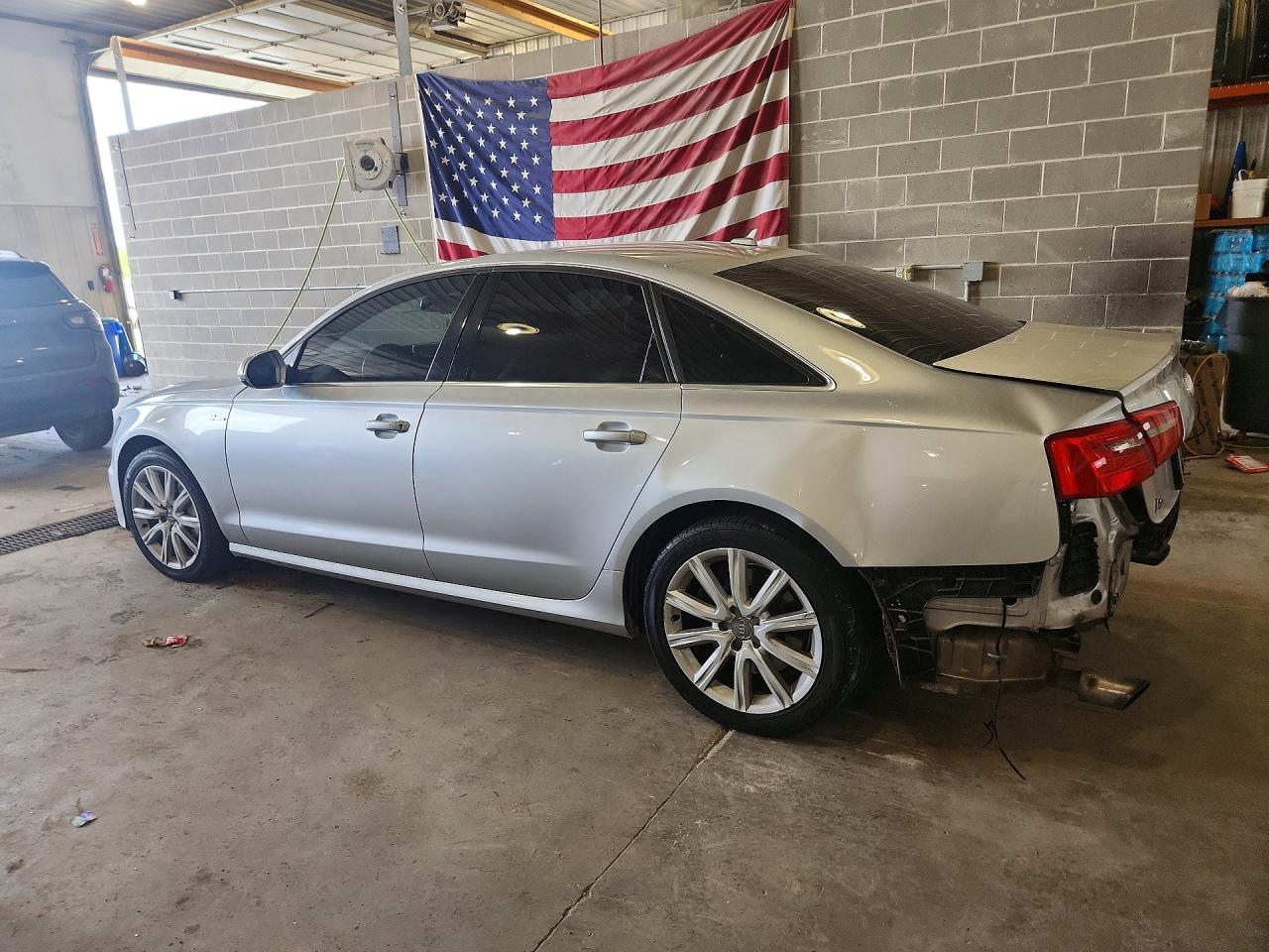 2012 Audi A6 Prestige Silver vin: WAUHGAFC1CN146885