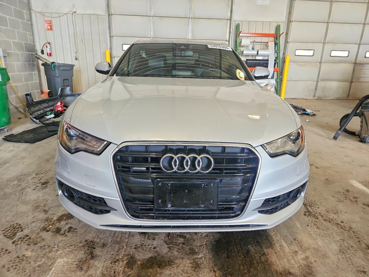 2012 Audi A6 Prestige Silver vin: WAUHGAFC1CN146885