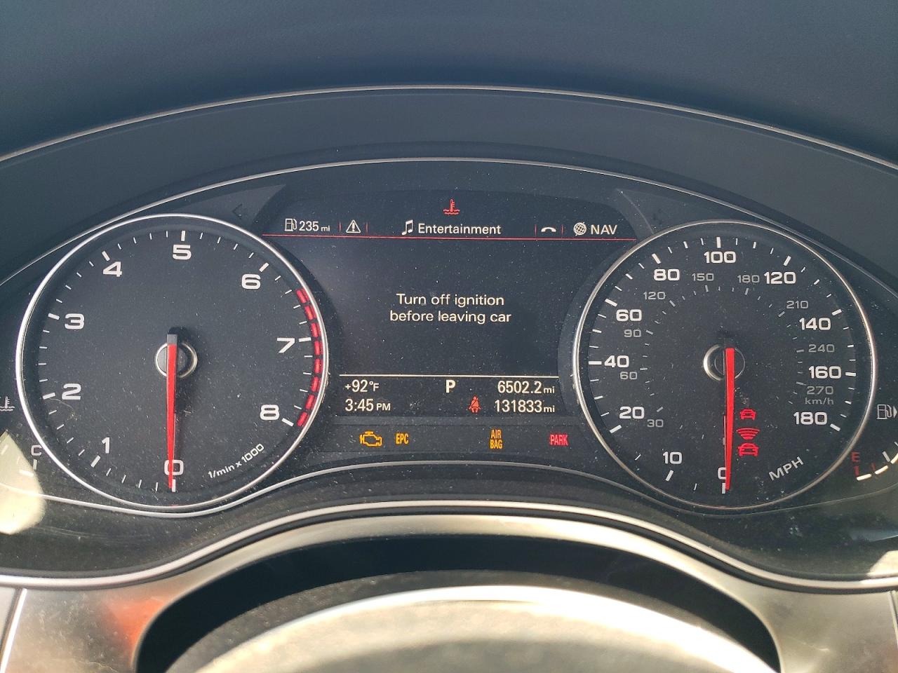 2013 Audi A6 Prestige Red vin: WAUHGAFC1DN007700