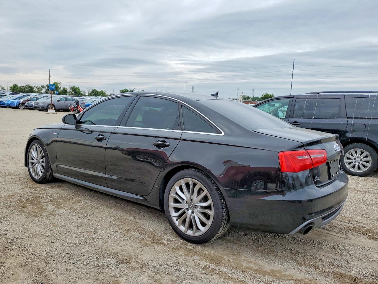 2013 Audi A6 Prestige Black vin: WAUHGAFC1DN103228