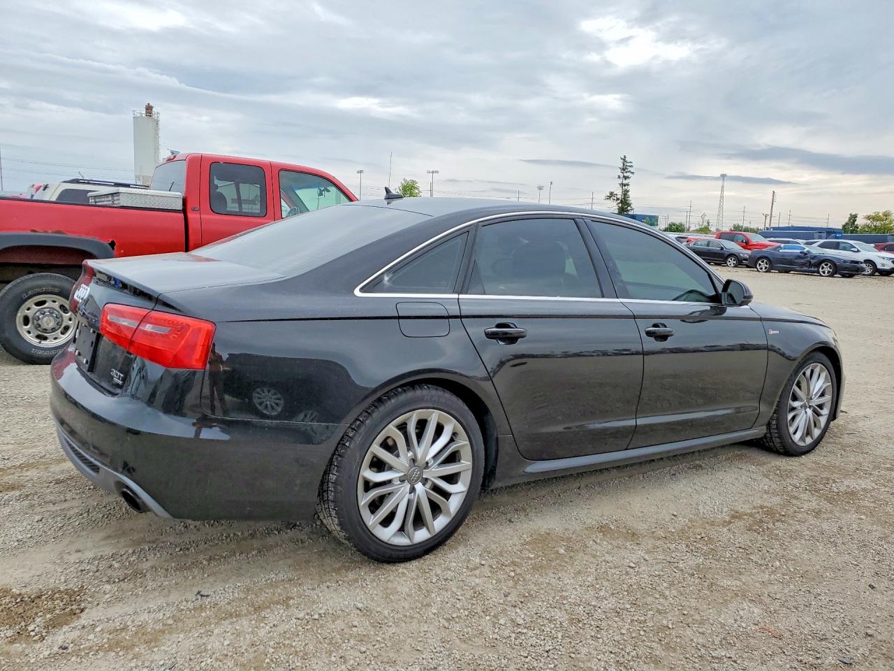 2013 Audi A6 Prestige Black vin: WAUHGAFC1DN103228
