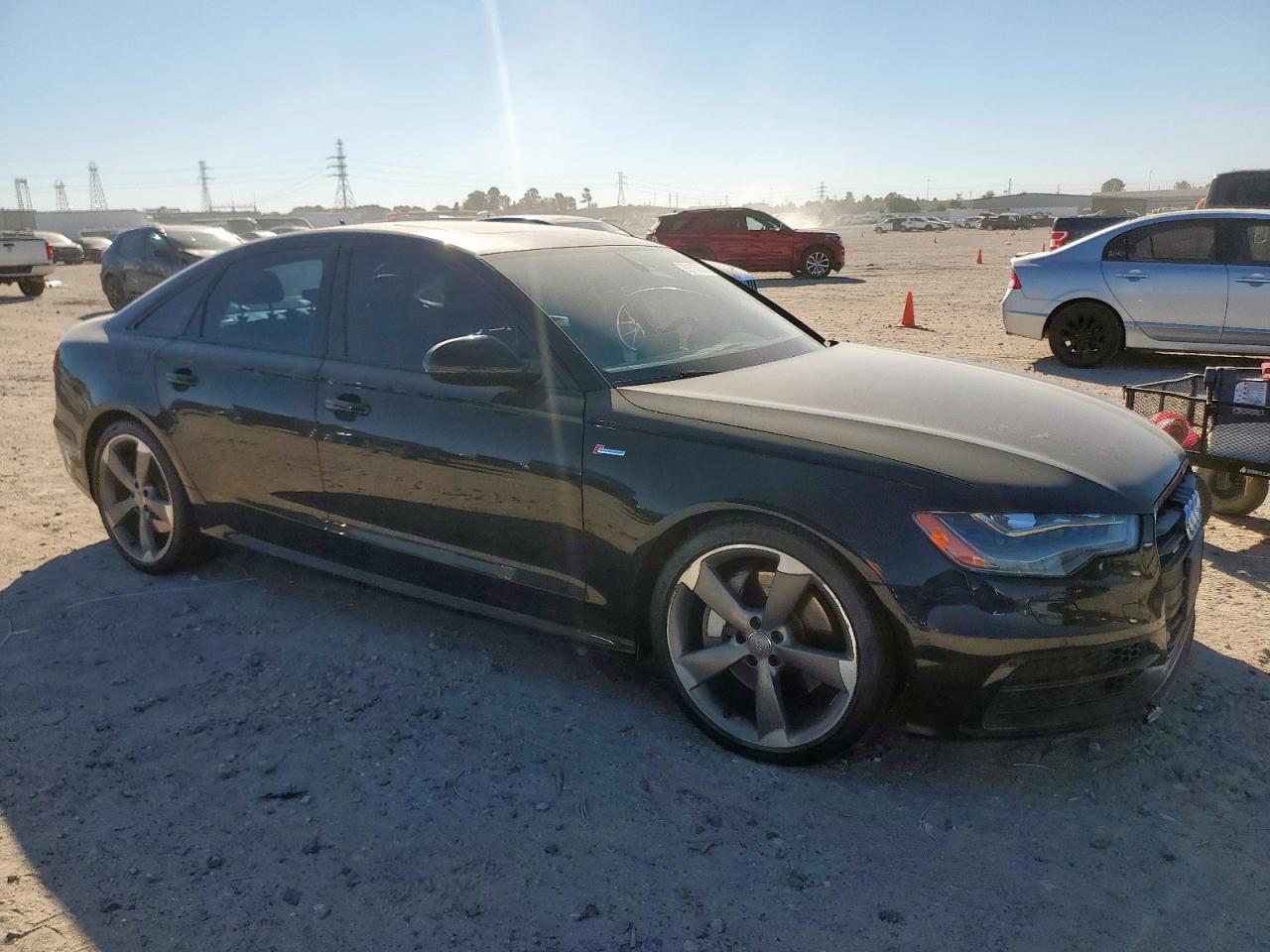 2014 Audi A6 Prestige Black vin: WAUHGAFC1EN073732