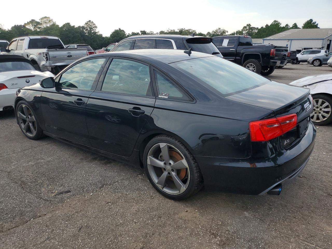 2014 Audi A6 Prestige Black vin: WAUHGAFC1EN082396