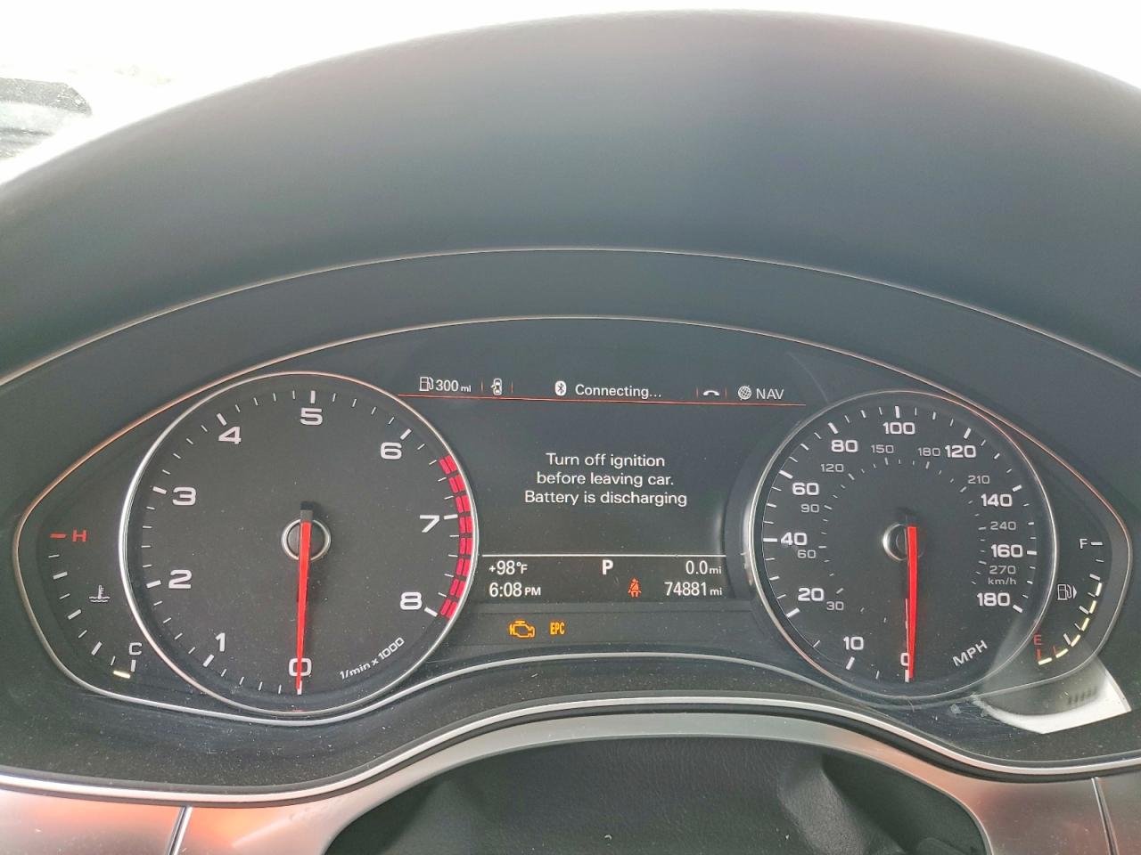 2014 Audi A6 Prestige Black vin: WAUHGAFC1EN082396