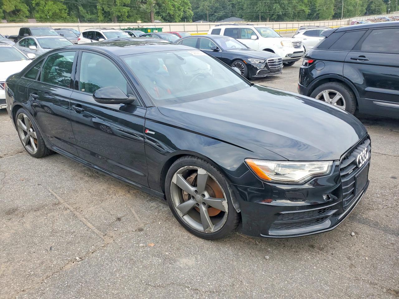 2014 Audi A6 Prestige Black vin: WAUHGAFC1EN082396