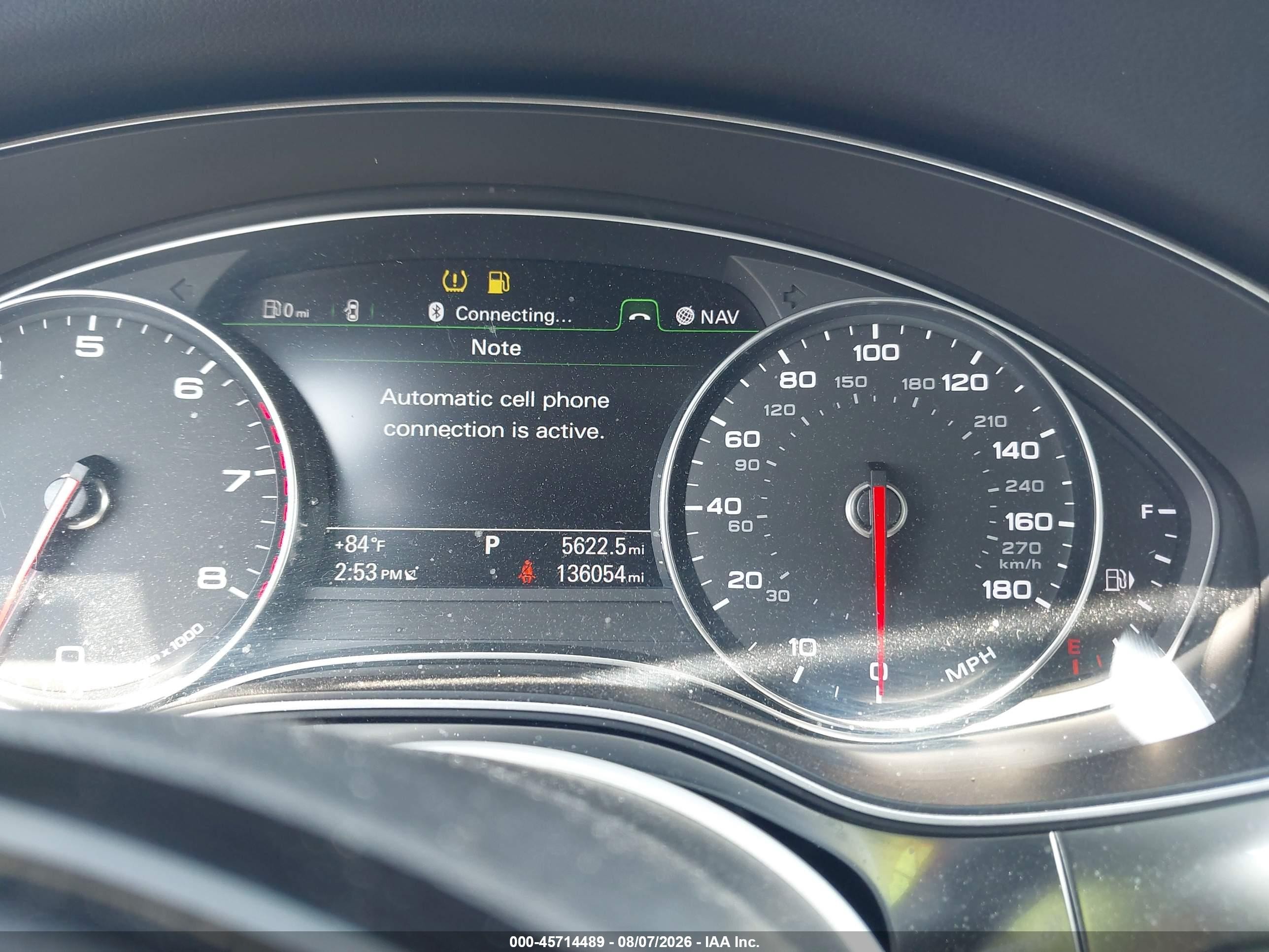 2015 Audi A6 3.0t Premium Plus Gray vin: WAUHGAFC1FN023057