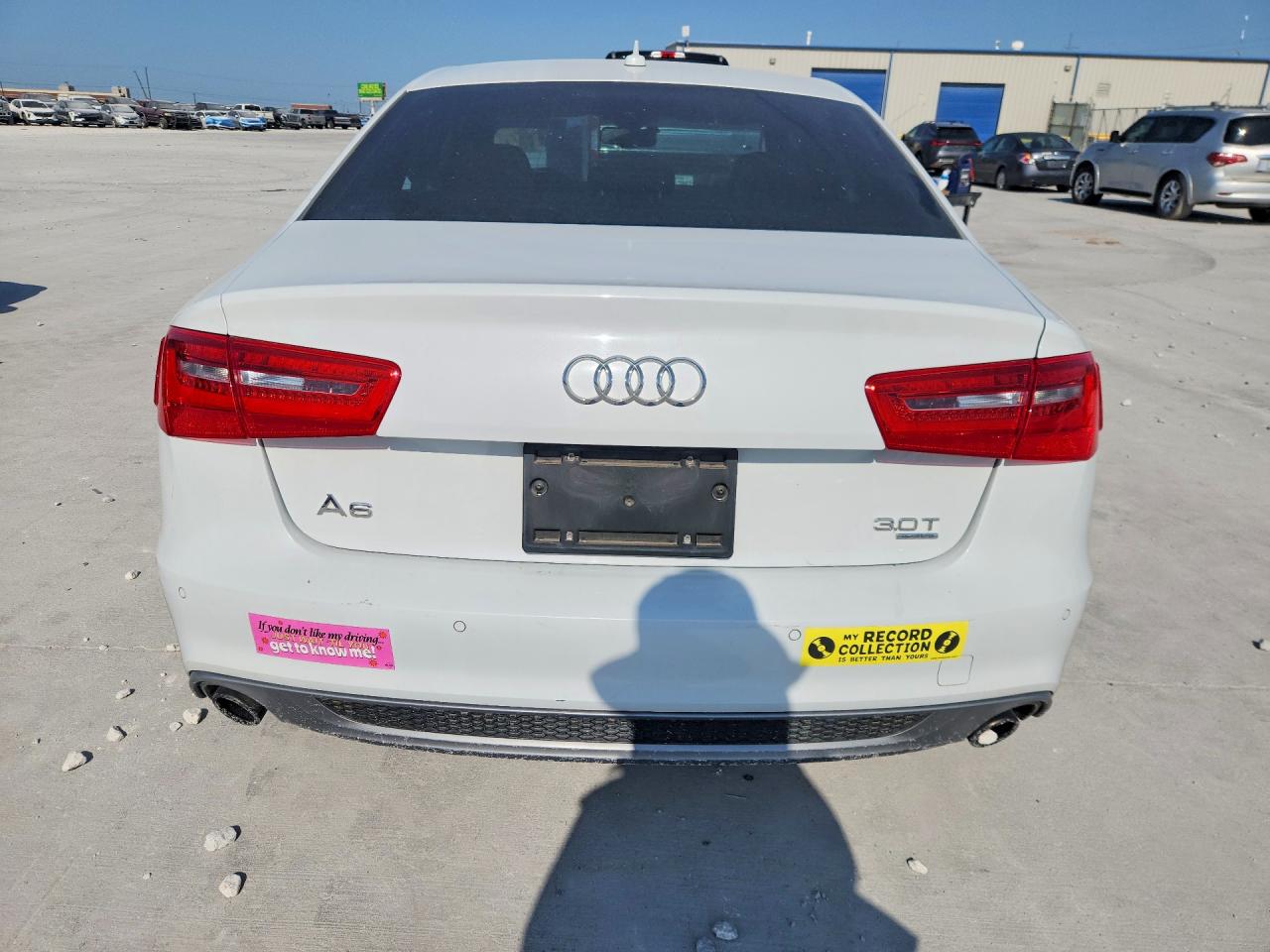 2015 Audi A6 Prestige White vin: WAUHGAFC1FN025651