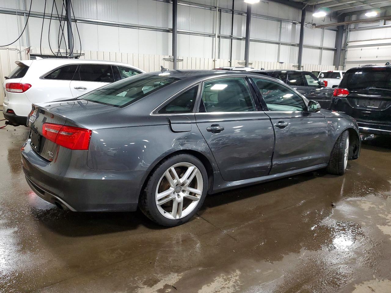 2015 Audi A6 Prestige Gray vin: WAUHGAFC1FN031465