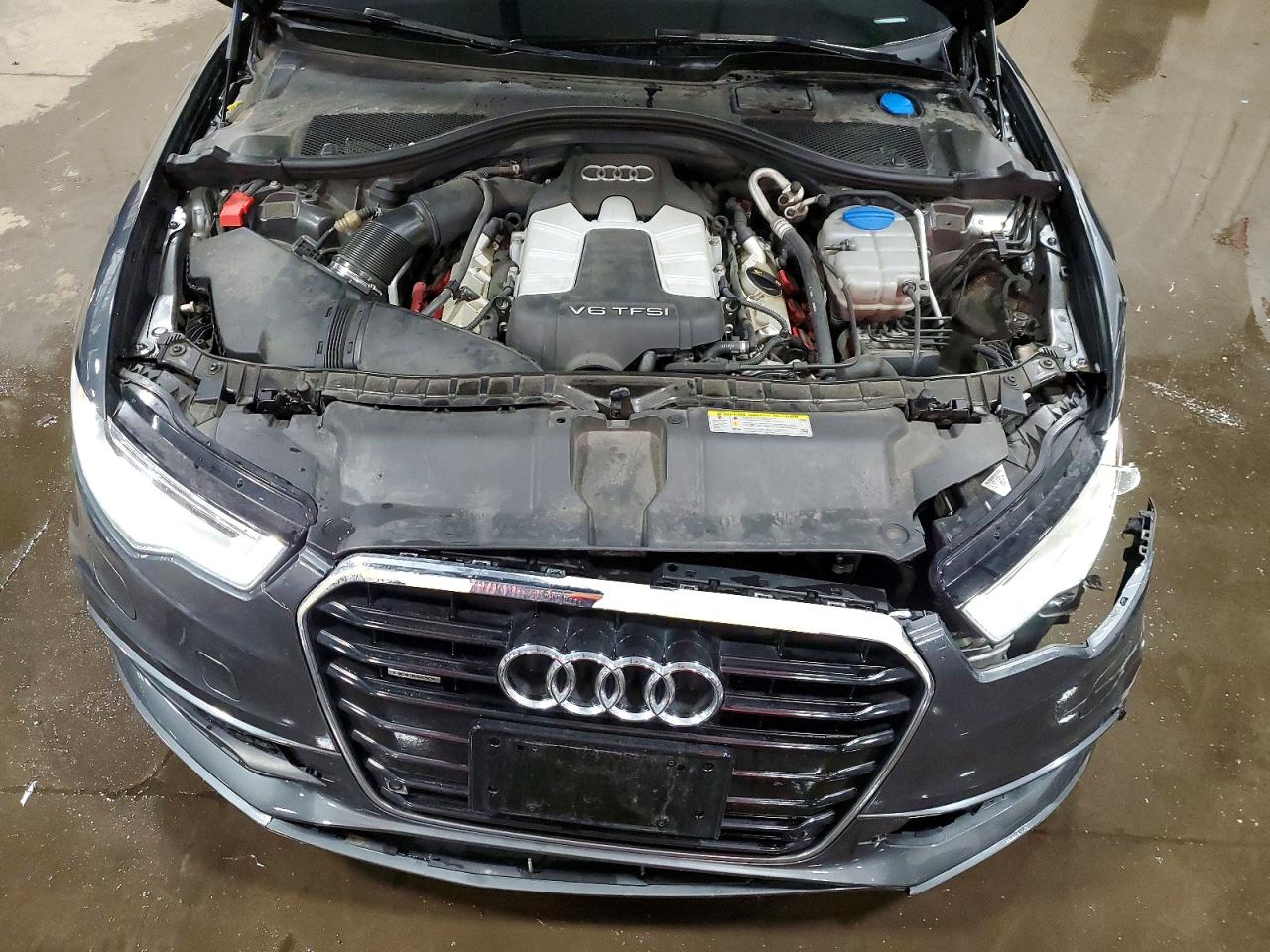2015 Audi A6 Prestige Gray vin: WAUHGAFC1FN031465