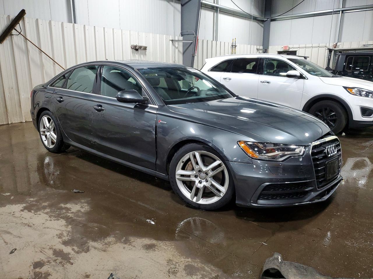 2015 Audi A6 Prestige Gray vin: WAUHGAFC1FN031465