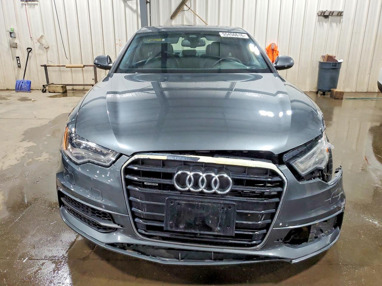 2015 Audi A6 Prestige Gray vin: WAUHGAFC1FN031465