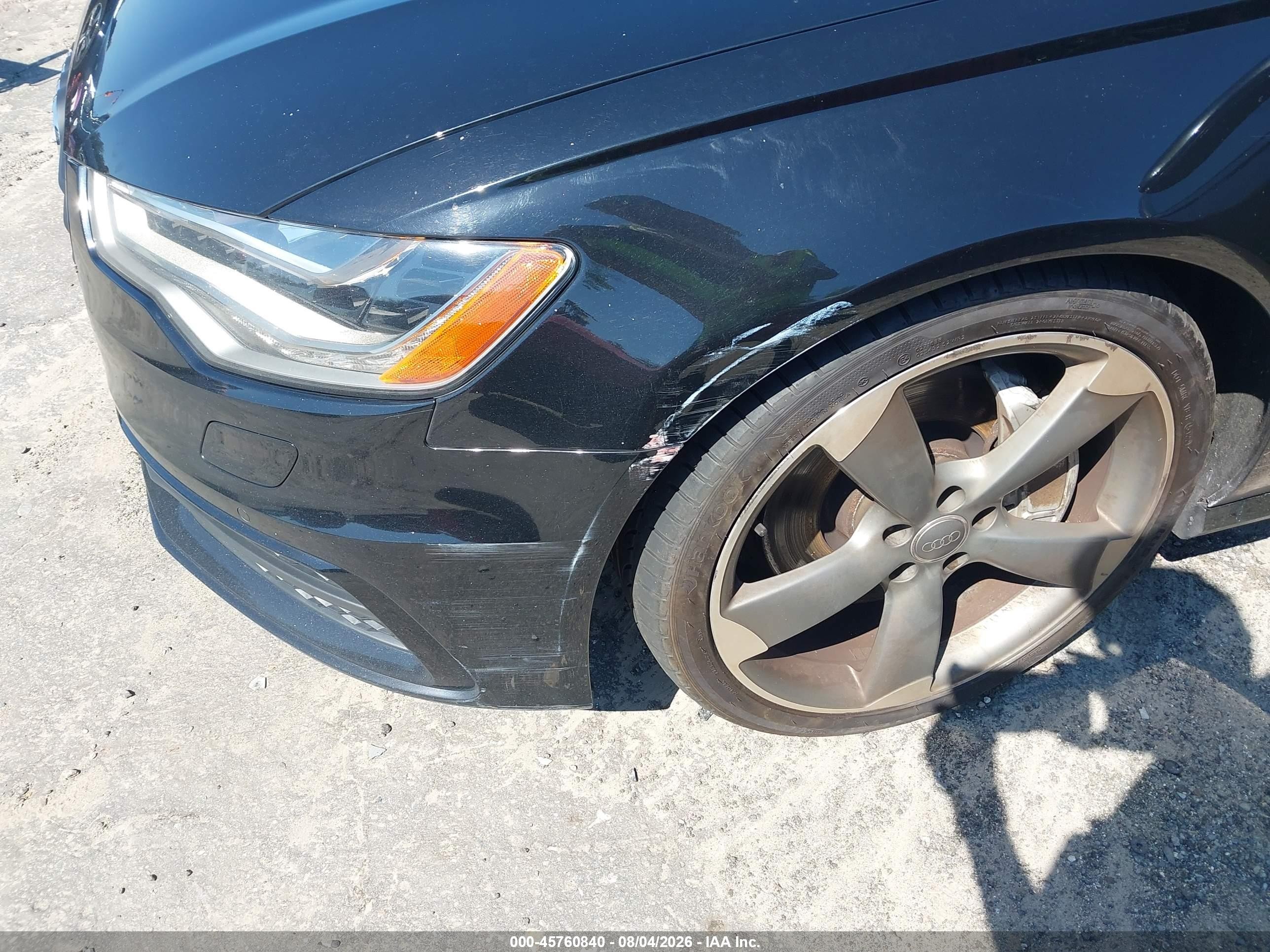2014 Audi A6 3.0t Premium Plus Black vin: WAUHGAFC2EN026998
