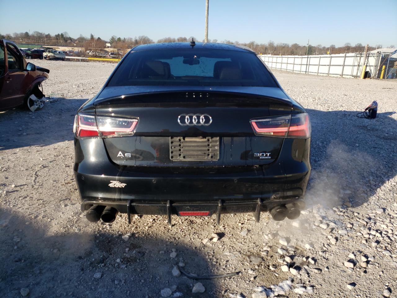2014 Audi A6 Prestige Черный vin: WAUHGAFC2EN146123