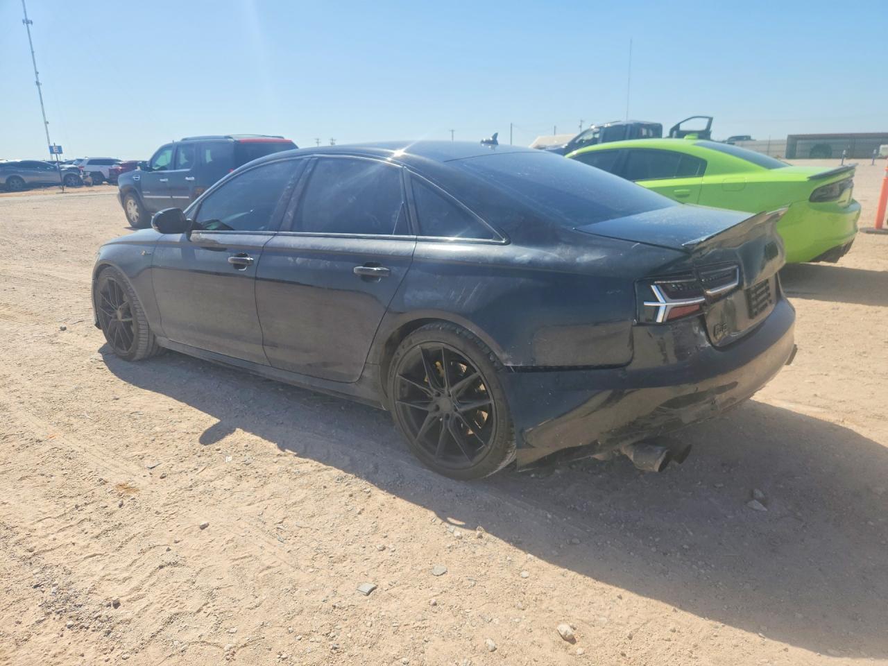 2014 Audi A6 Prestige Черный vin: WAUHGAFC2EN146123