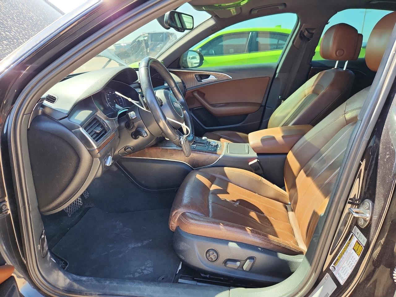 2014 Audi A6 Prestige Черный vin: WAUHGAFC2EN146123