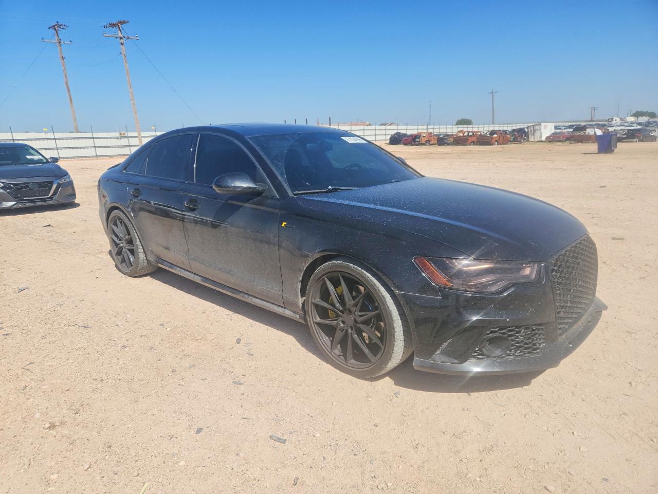 2014 Audi A6 Prestige Черный vin: WAUHGAFC2EN146123