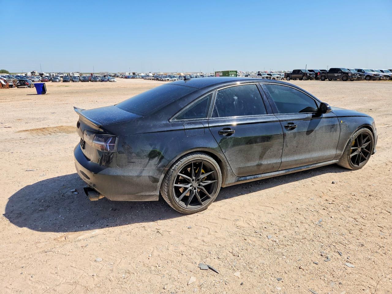 2014 Audi A6 Prestige Черный vin: WAUHGAFC2EN146123